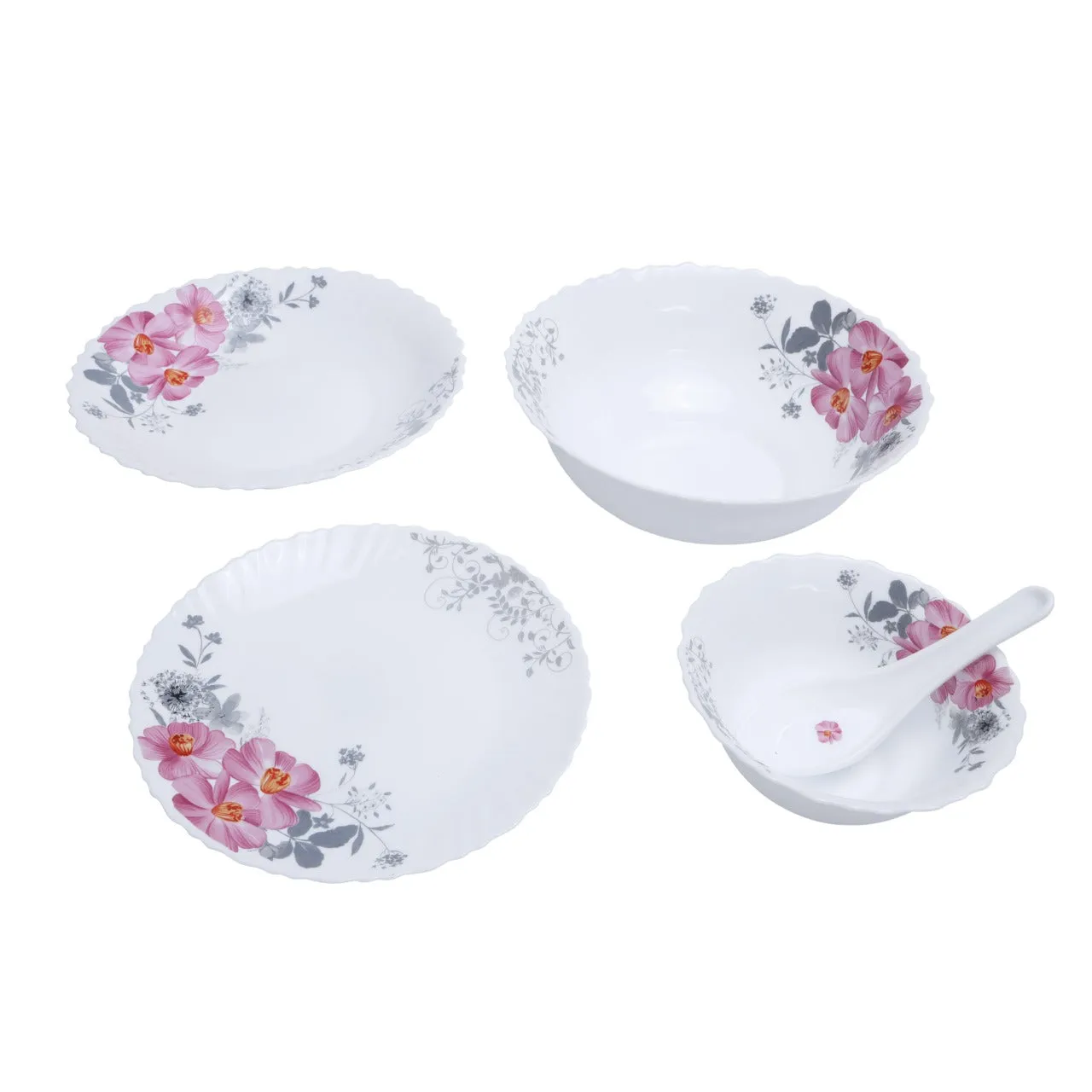 33Pcs Opalware Dinner Set RF8981 Royalford