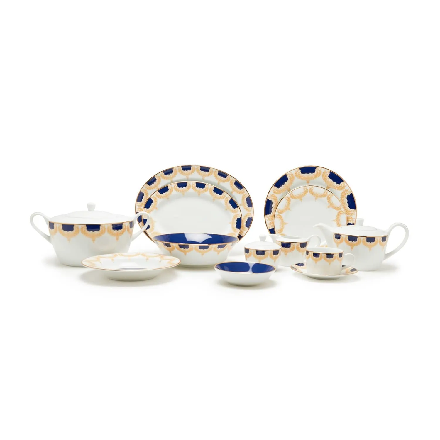 Allegra 59Pc Dinner Set - Aleg-59Ds