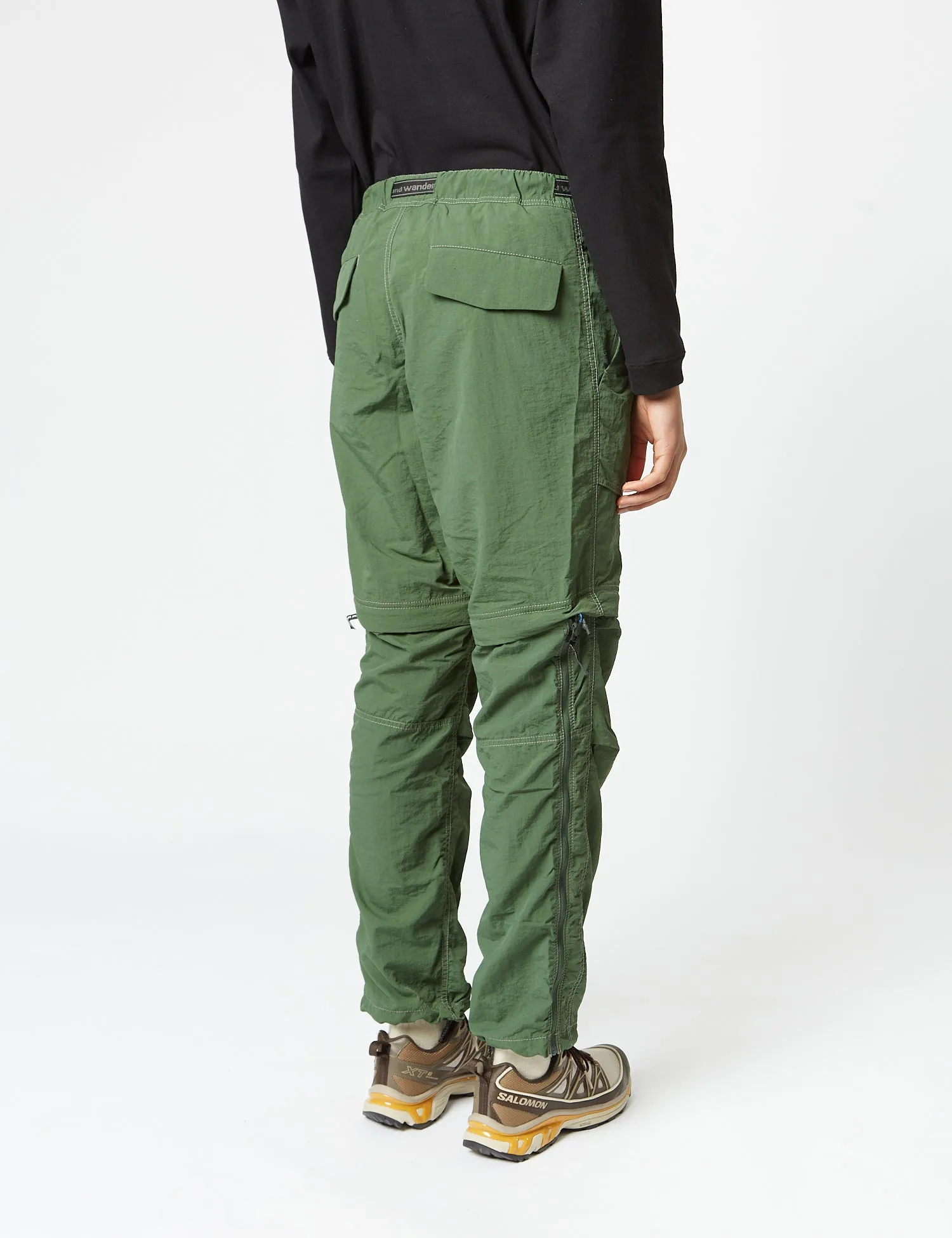 And Wander NY Hiker 2way Pants - Dark Green