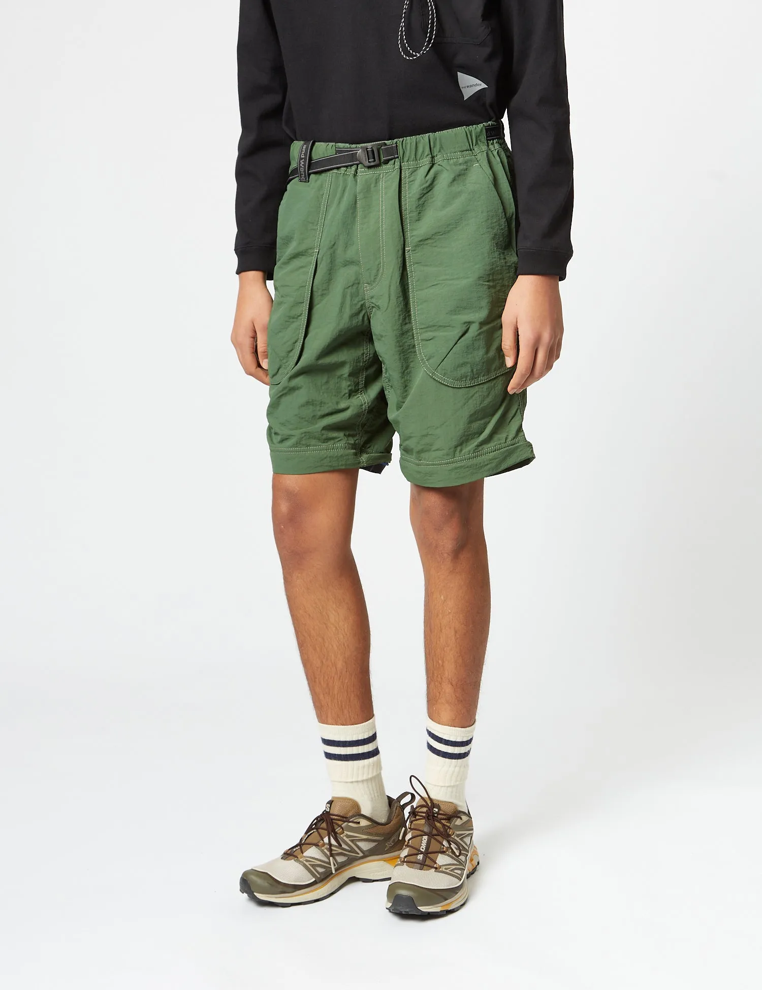 And Wander NY Hiker 2way Pants - Dark Green