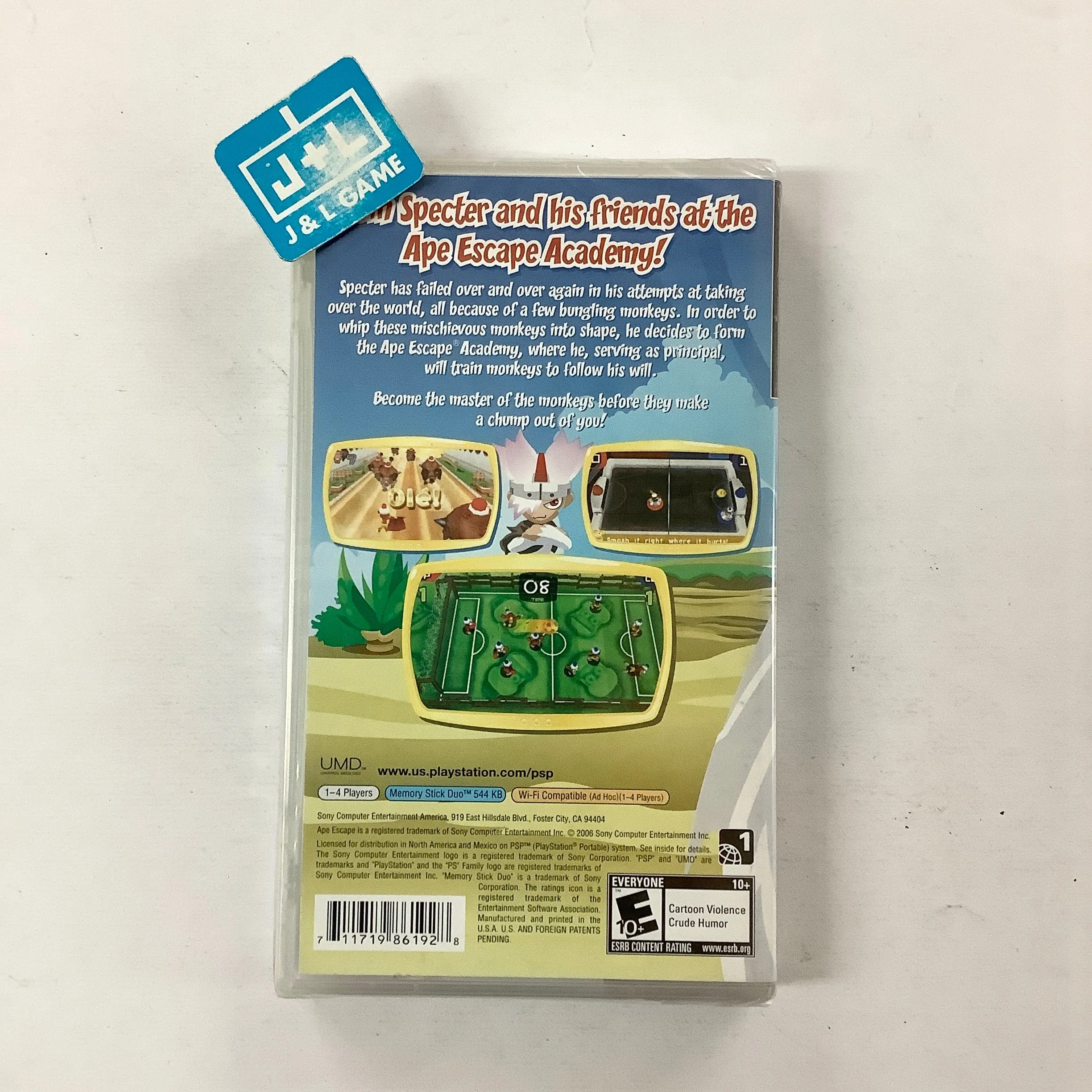 Ape Escape Academy - SONY PSP
