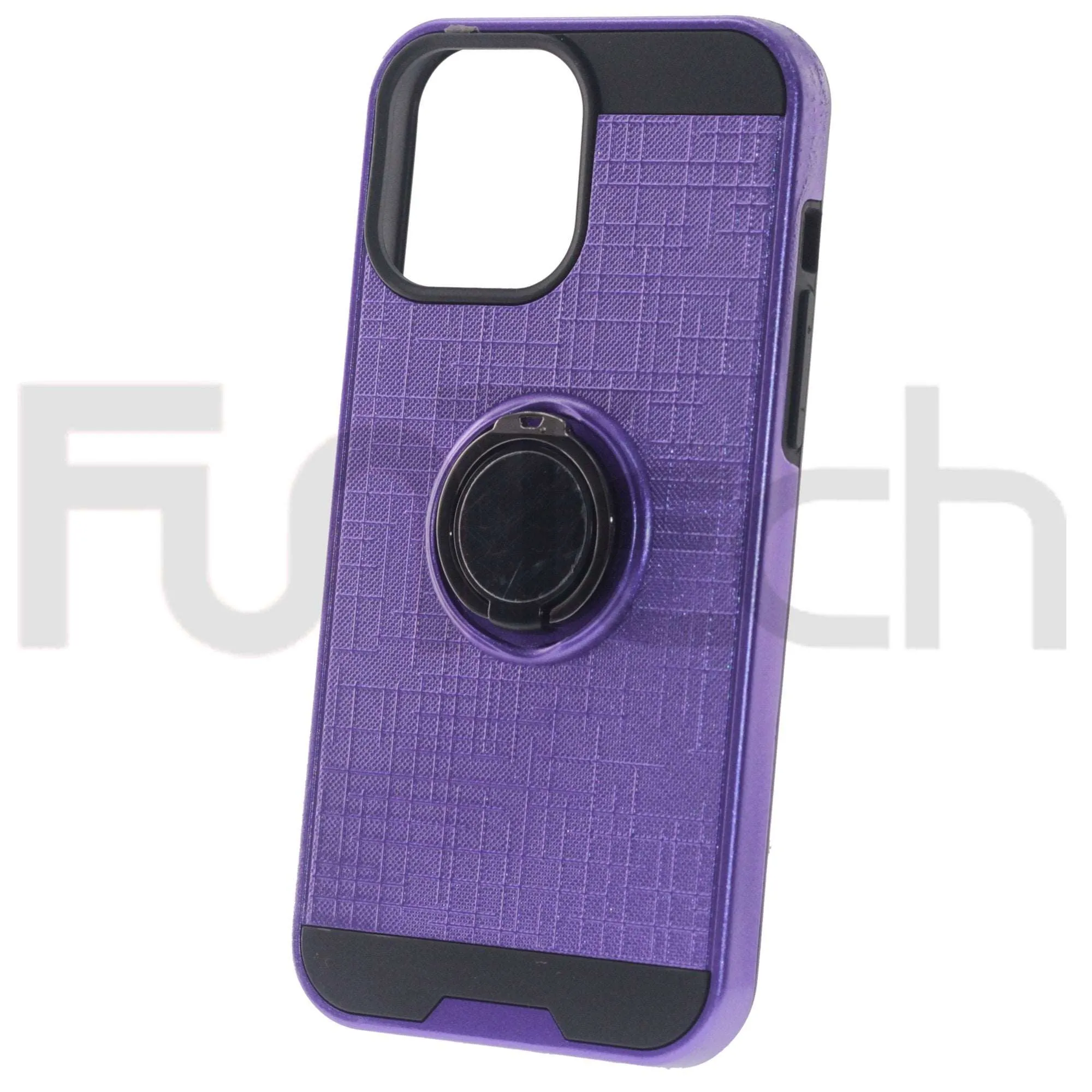 Apple iPhone 13 Pro Case, Ring Armor Case, Color Purple.