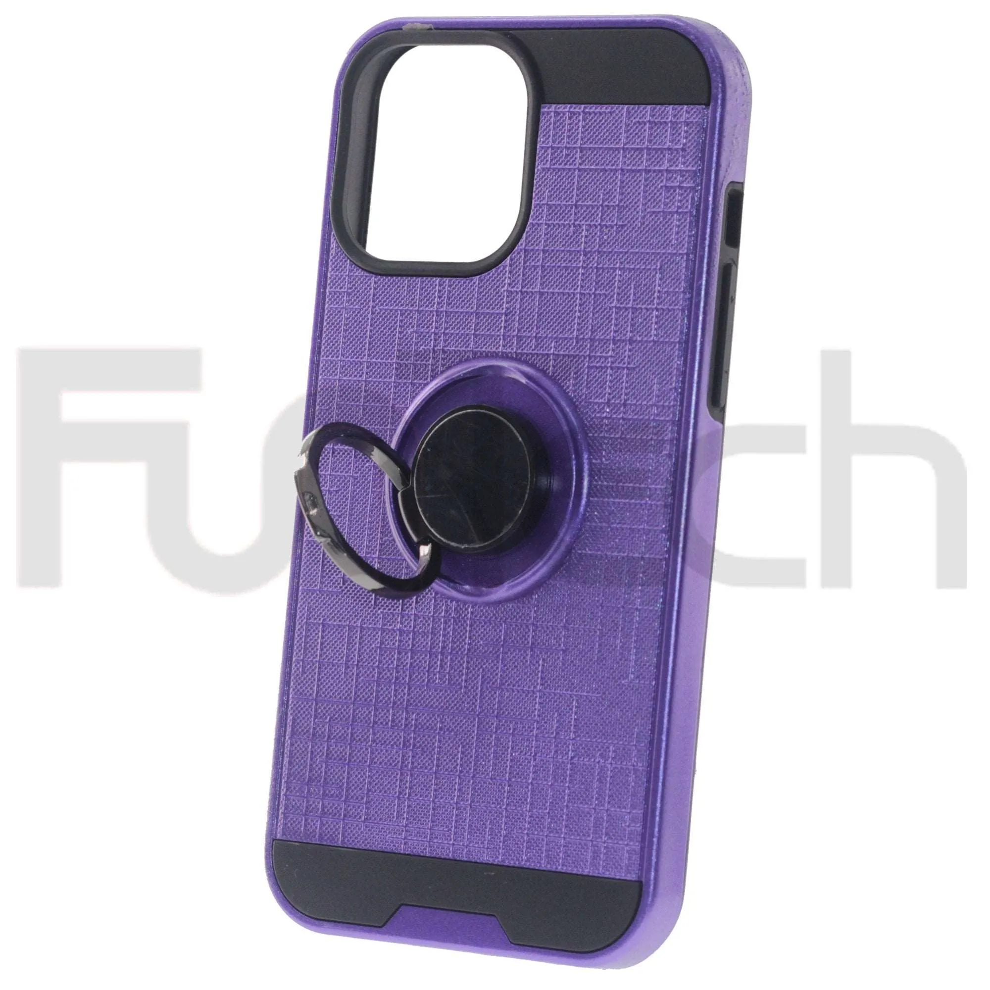 Apple iPhone 13 Pro Case, Ring Armor Case, Color Purple.