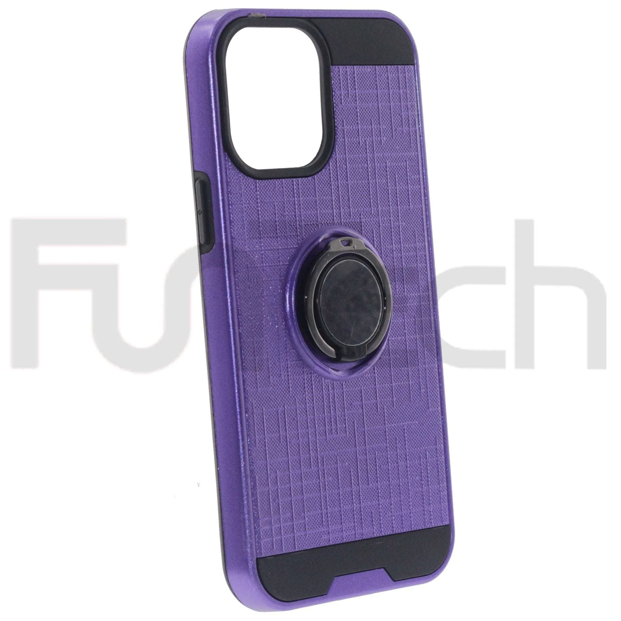 Apple iPhone 13 Pro Case, Ring Armor Case, Color Purple.