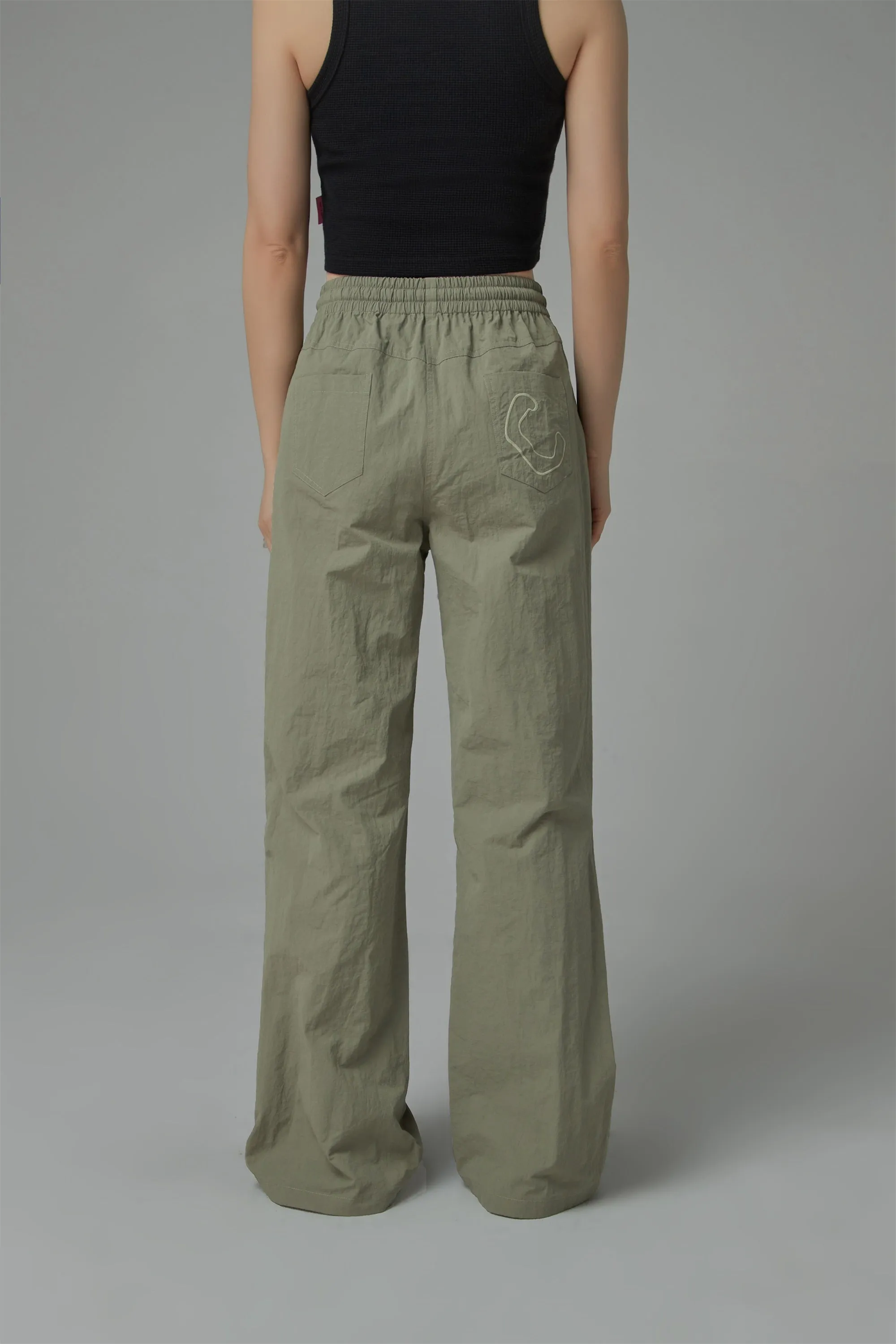 Banding Front Pocket Pants