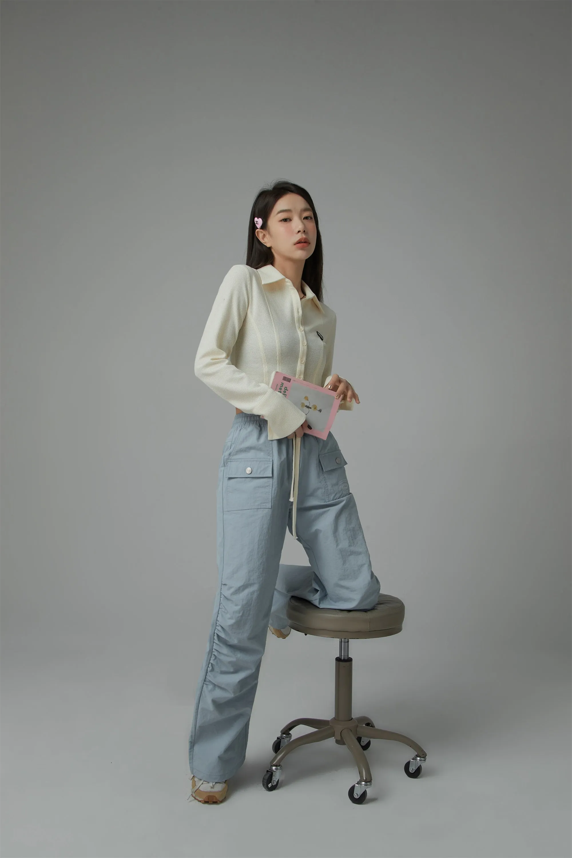 Banding Front Pocket Pants