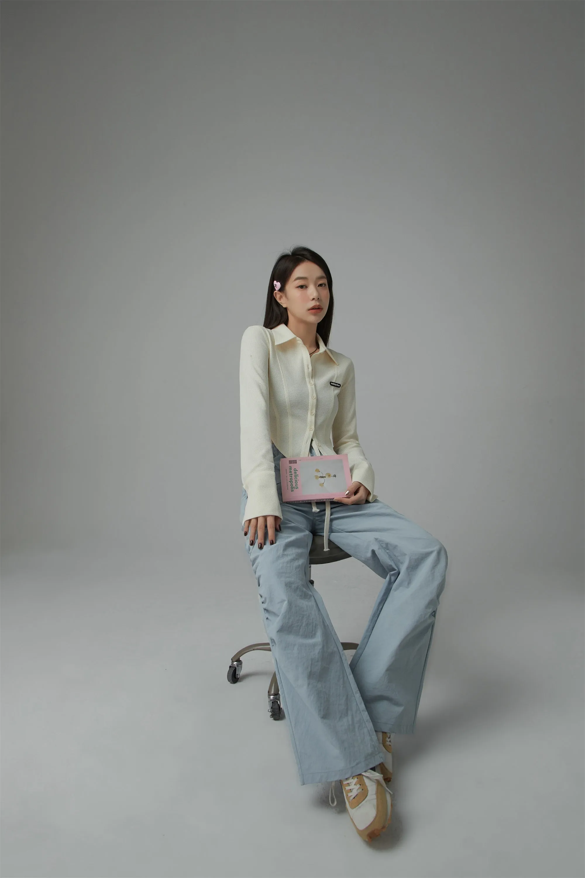 Banding Front Pocket Pants