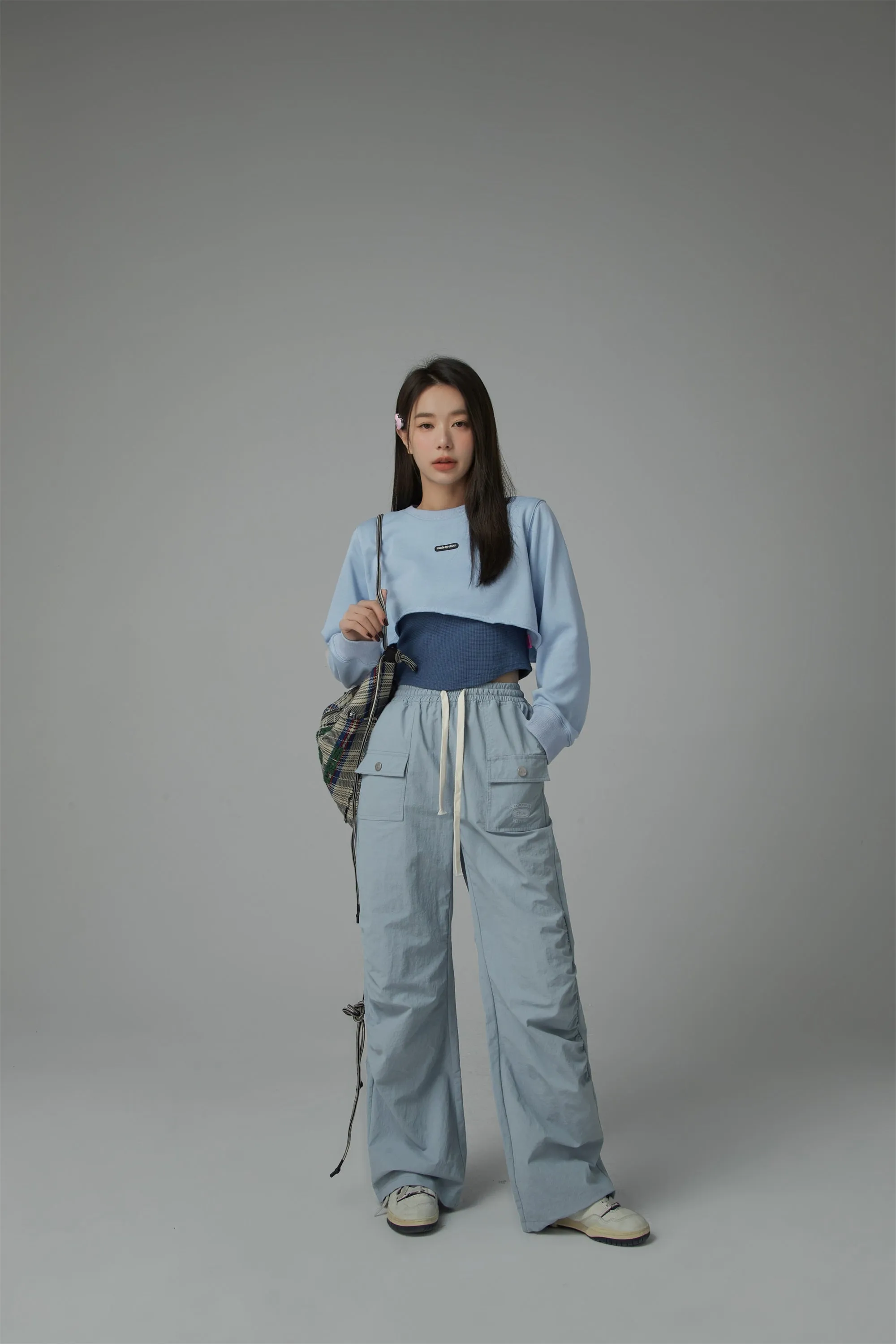 Banding Front Pocket Pants