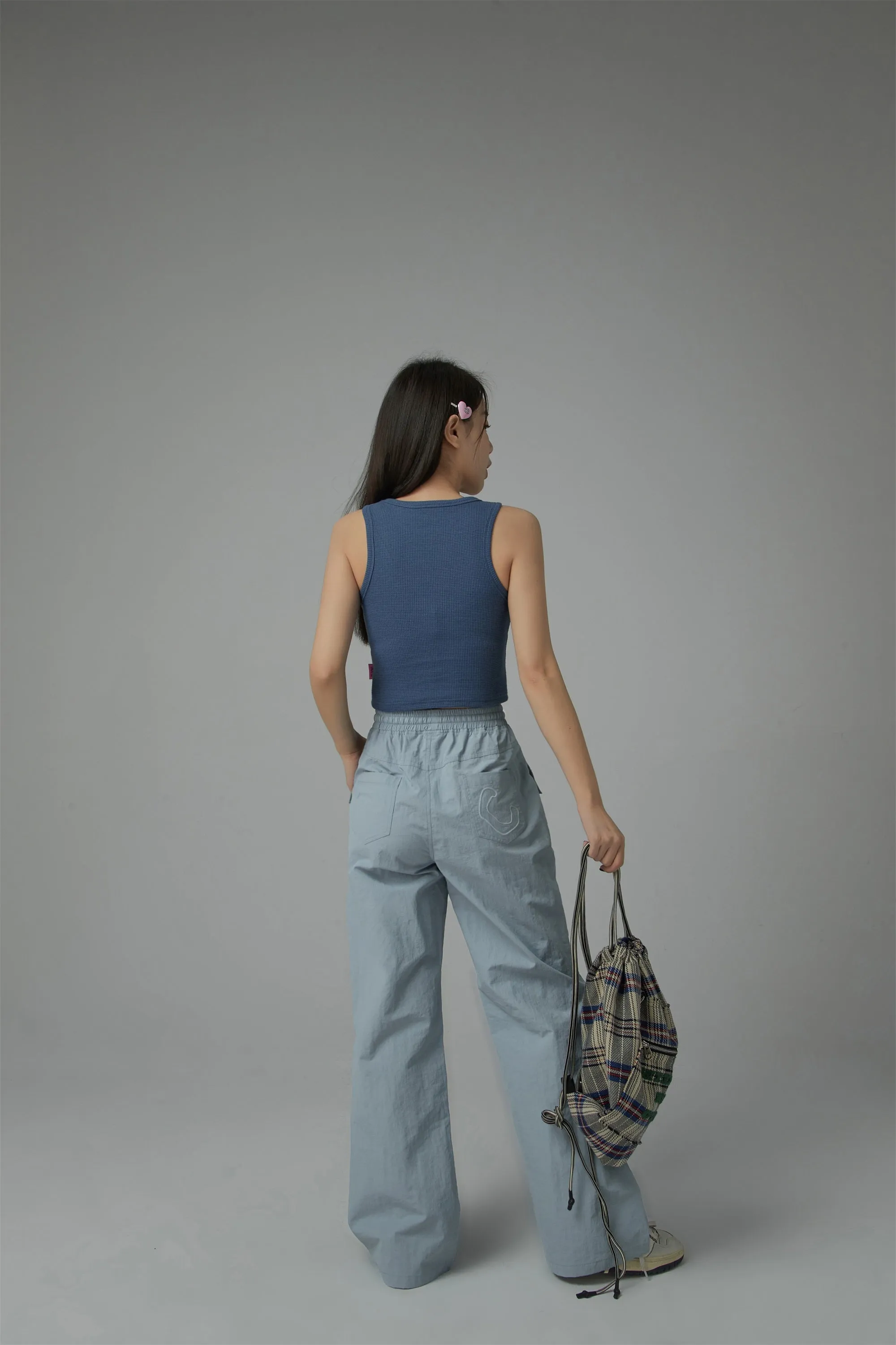 Banding Front Pocket Pants