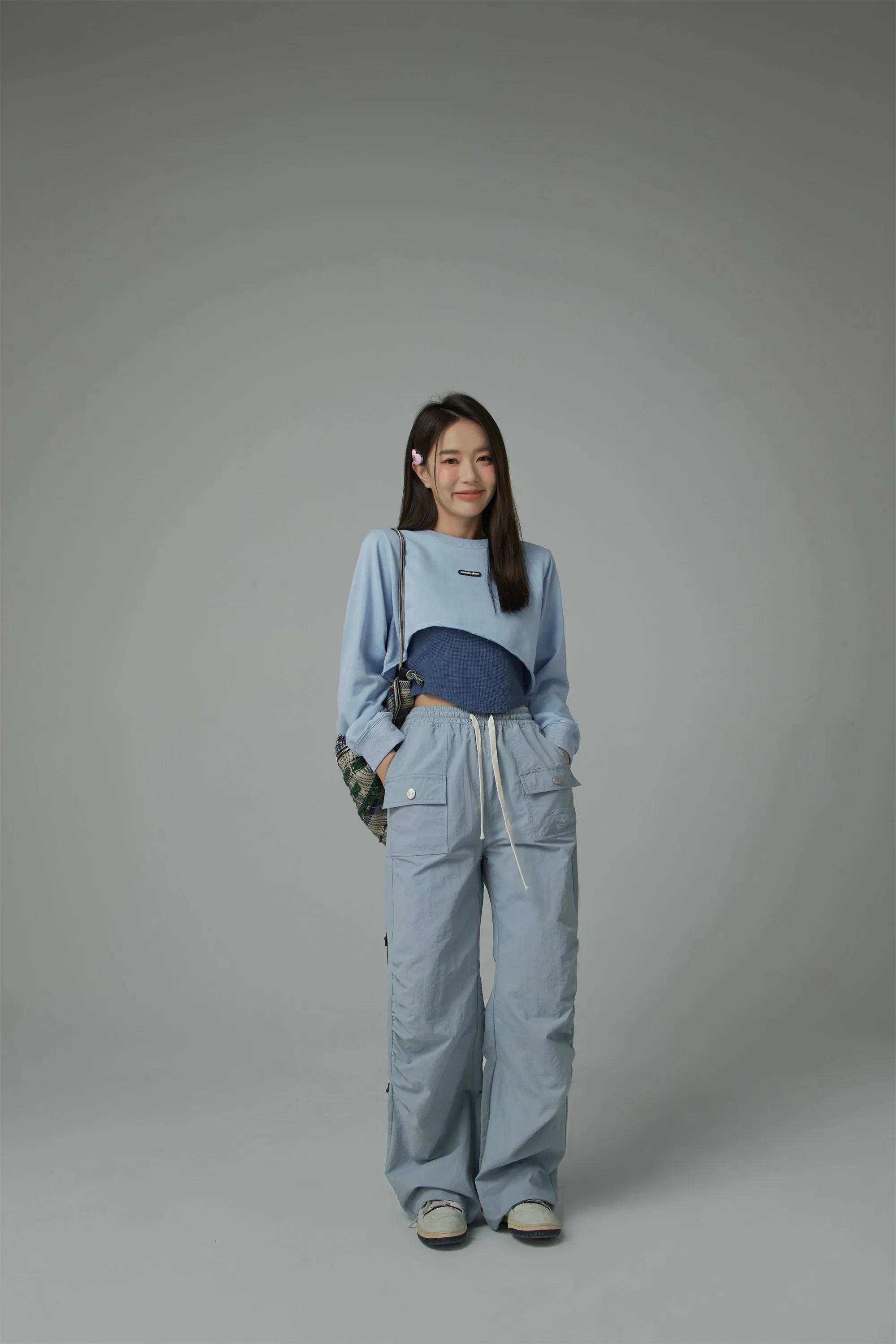 Banding Front Pocket Pants
