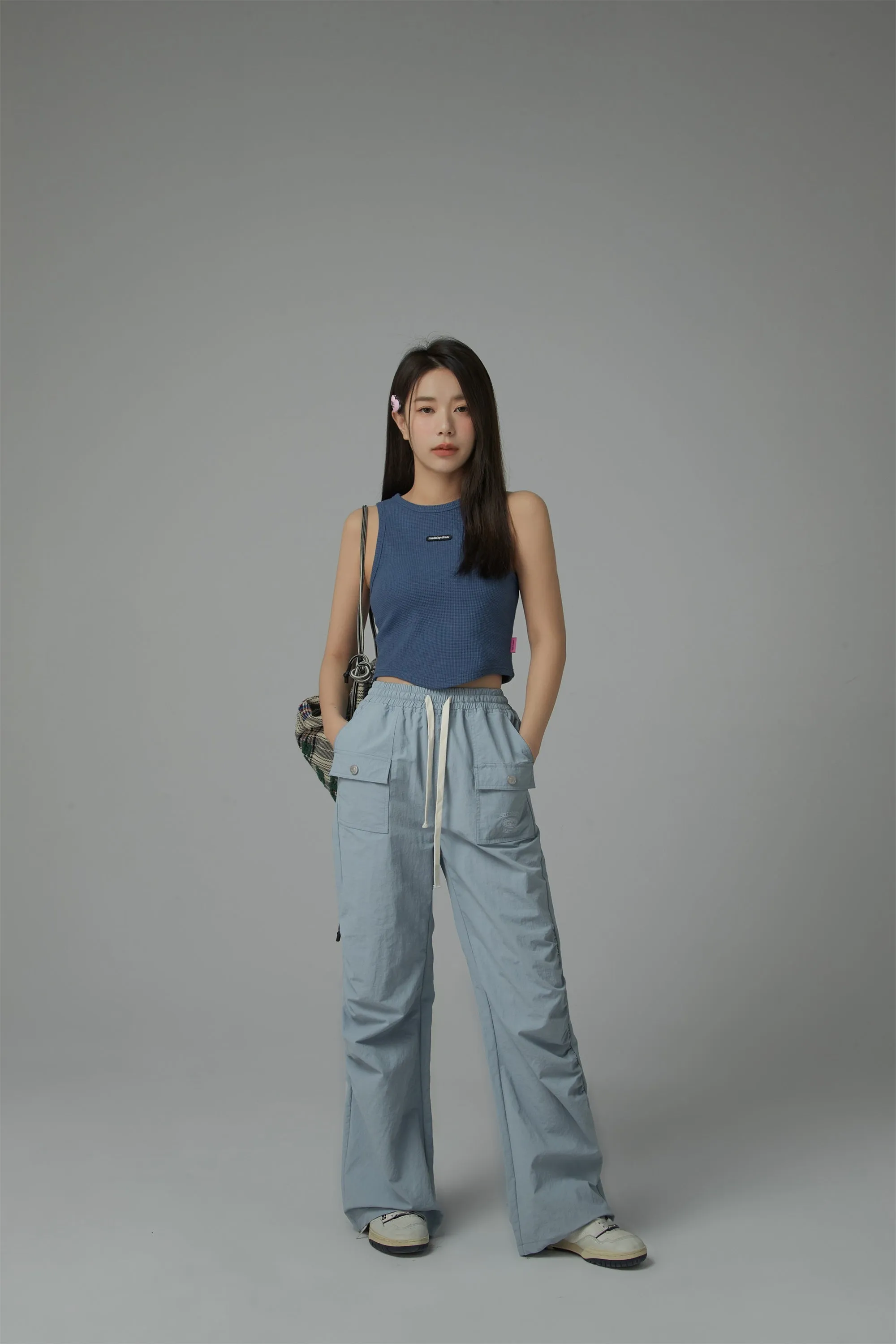 Banding Front Pocket Pants