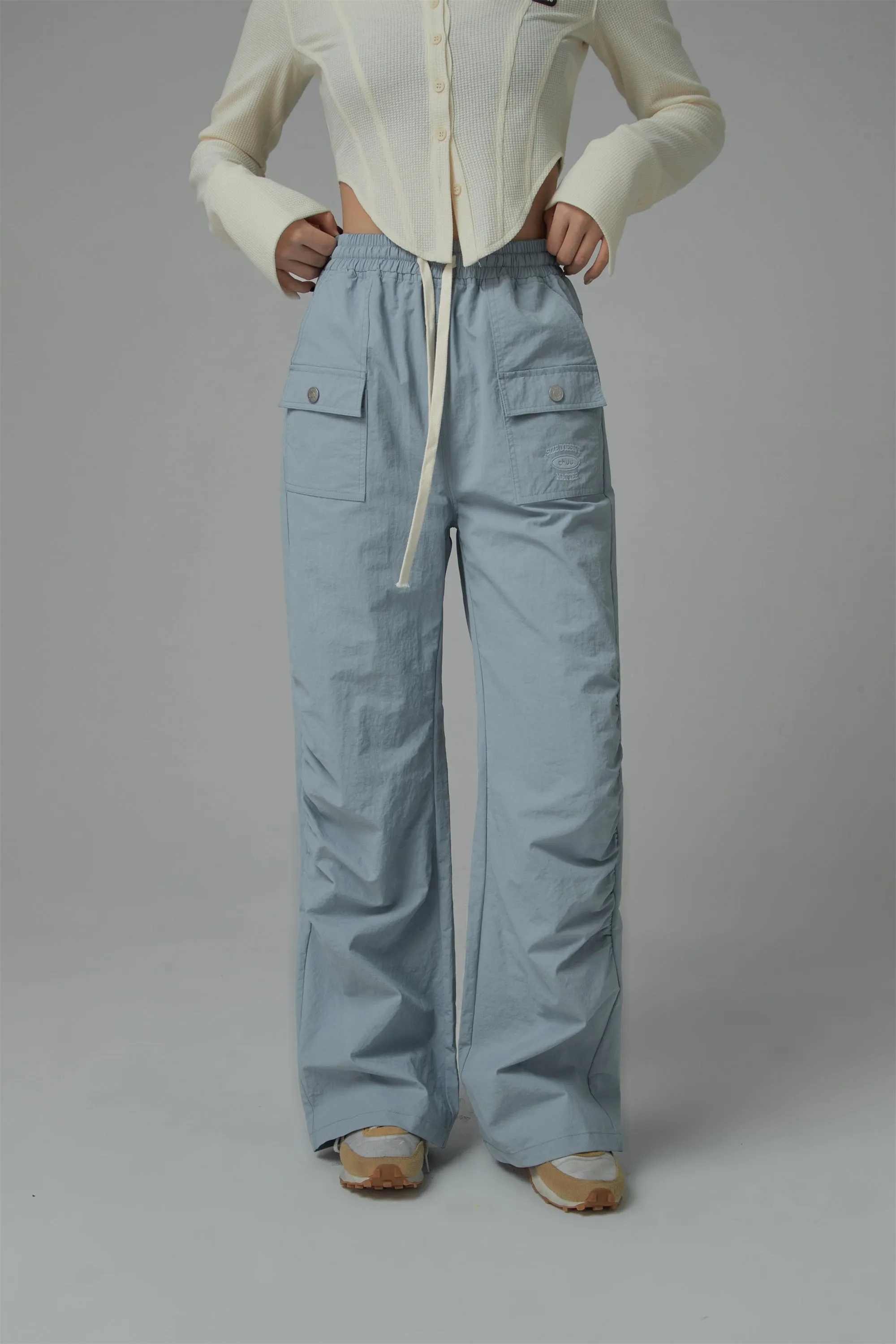 Banding Front Pocket Pants