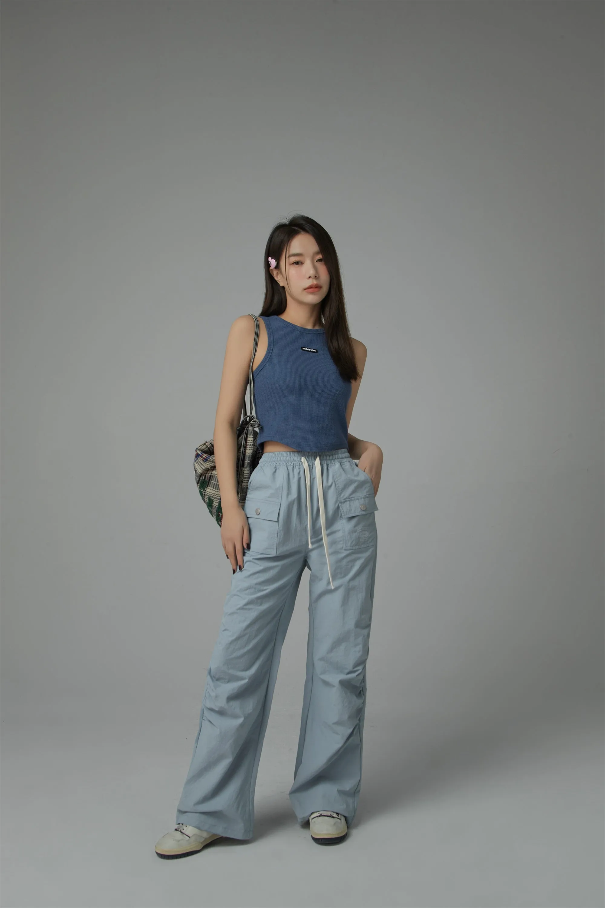 Banding Front Pocket Pants