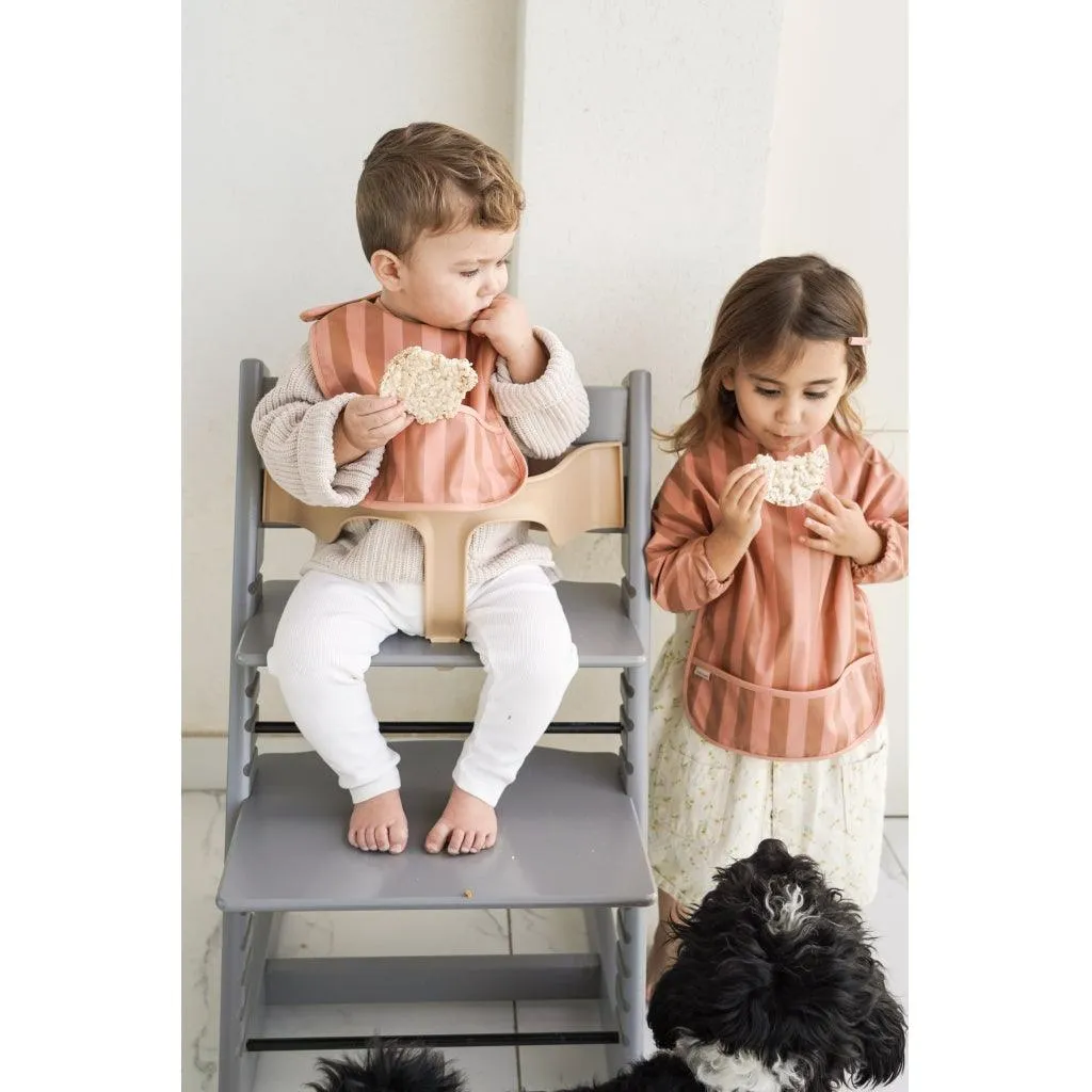 Basic Bib - Stripes Sunset   Tierra