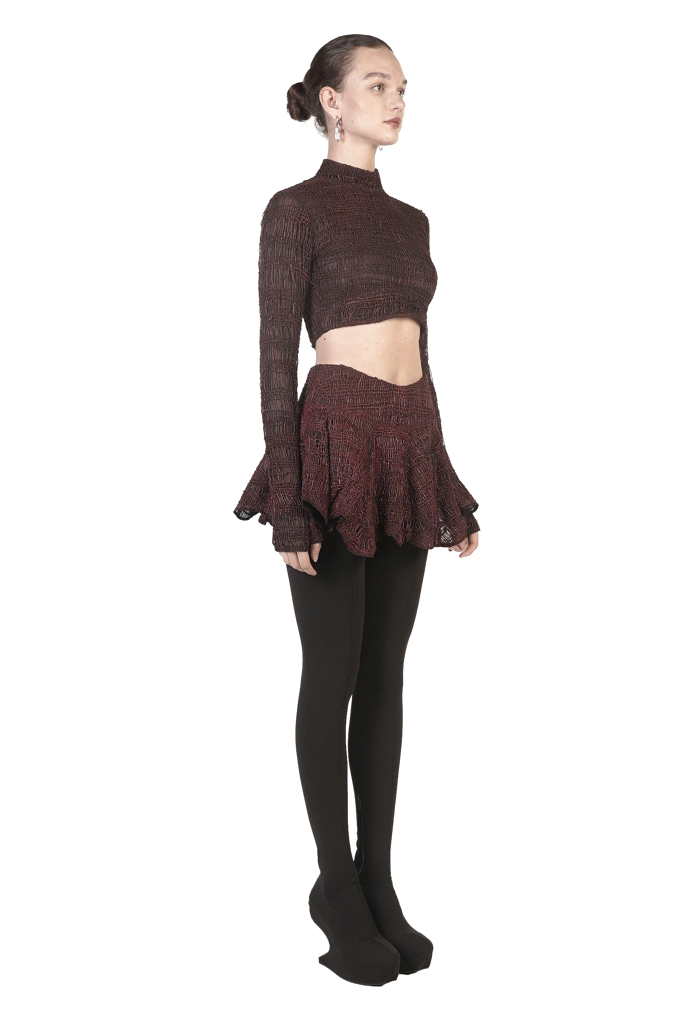 BELLATRIX MINI TOP RED-WAXED