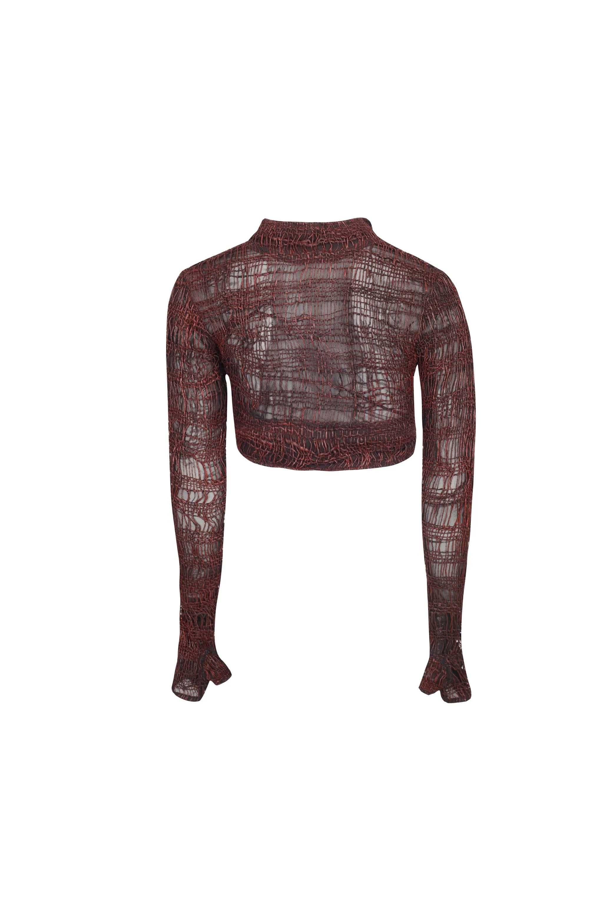 BELLATRIX MINI TOP RED-WAXED