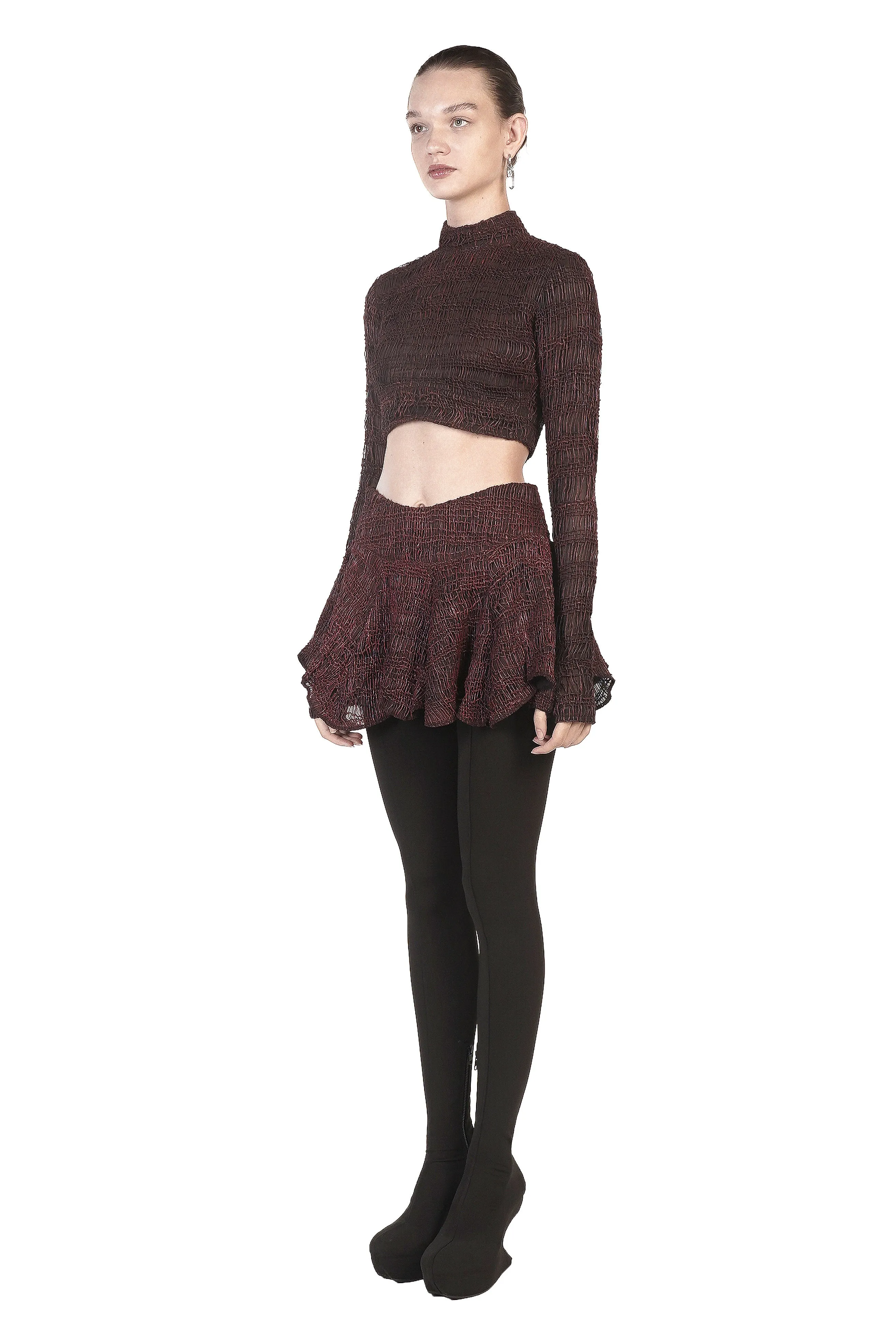 BELLATRIX MINI TOP RED-WAXED