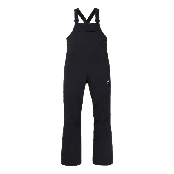 Burton 23W AVALON 2L BIB PANTS (SHORT) - TRUE BLACK