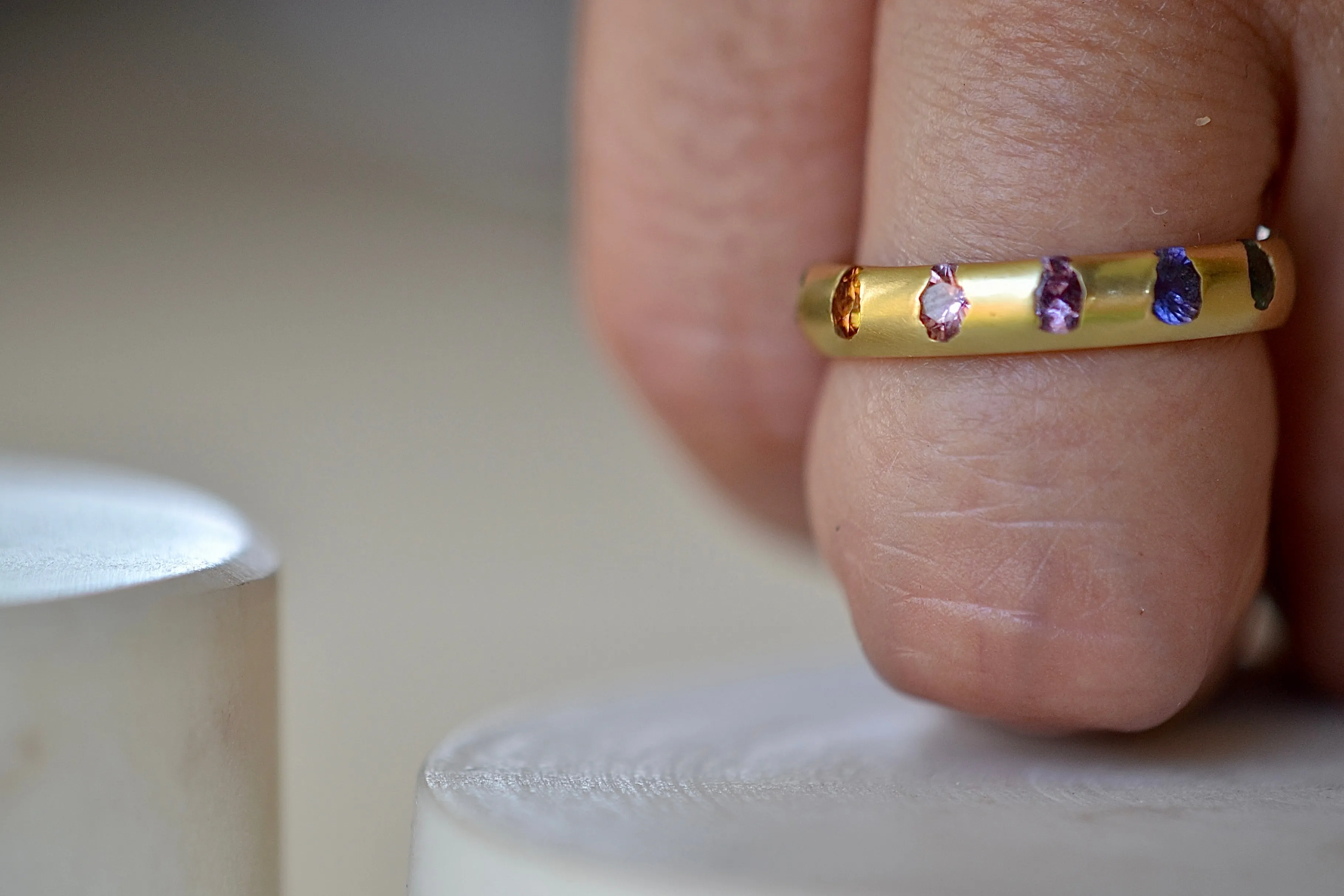 Celeste Ring in Blossom Crush
