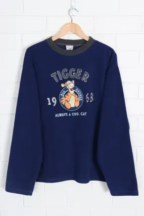 DISNEY Tiger Winnie the Pooh Embroidered Felt Fleece (XXXL)