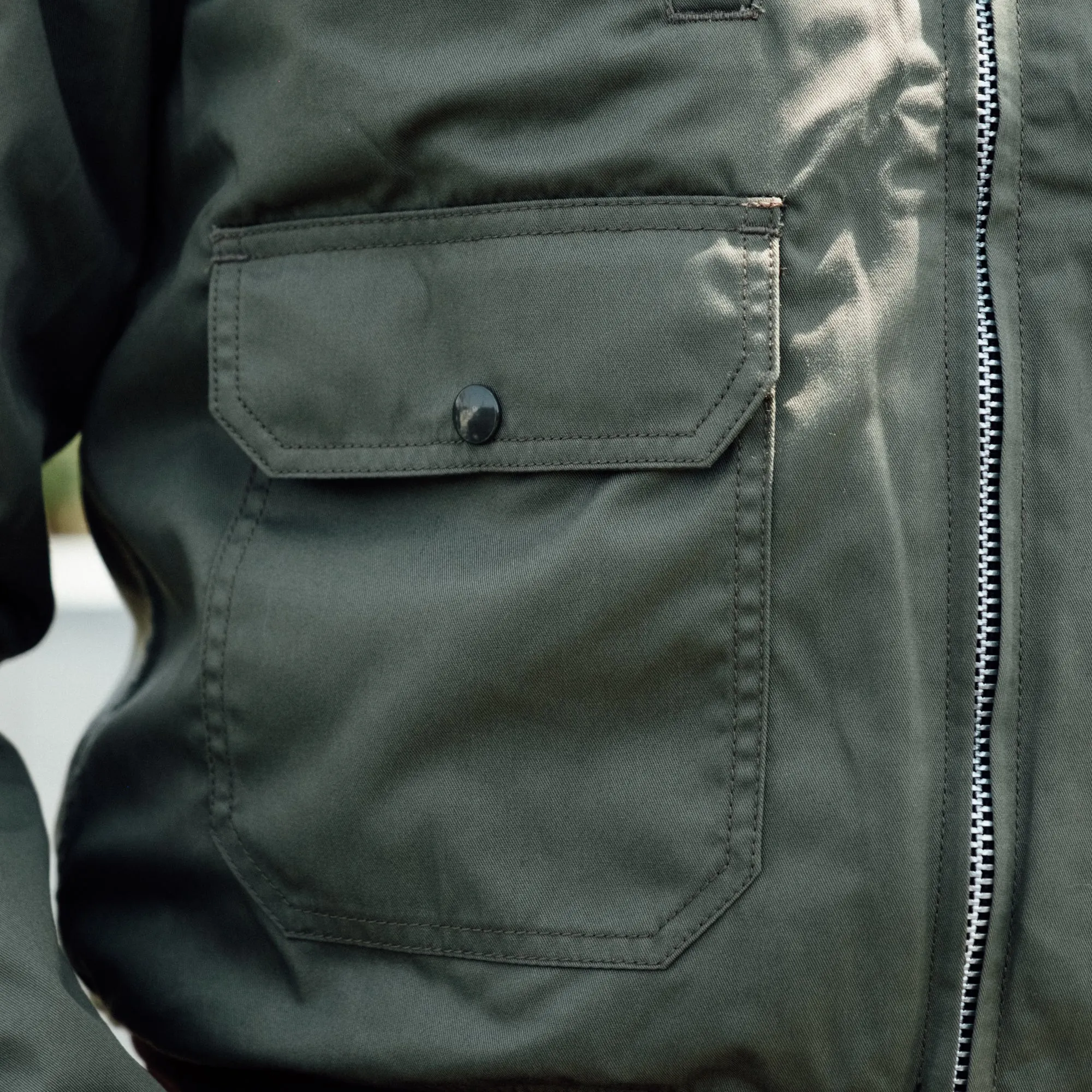 Iron Heart IHJ-130-BLK-NP Reversible Tanker Jacket Black