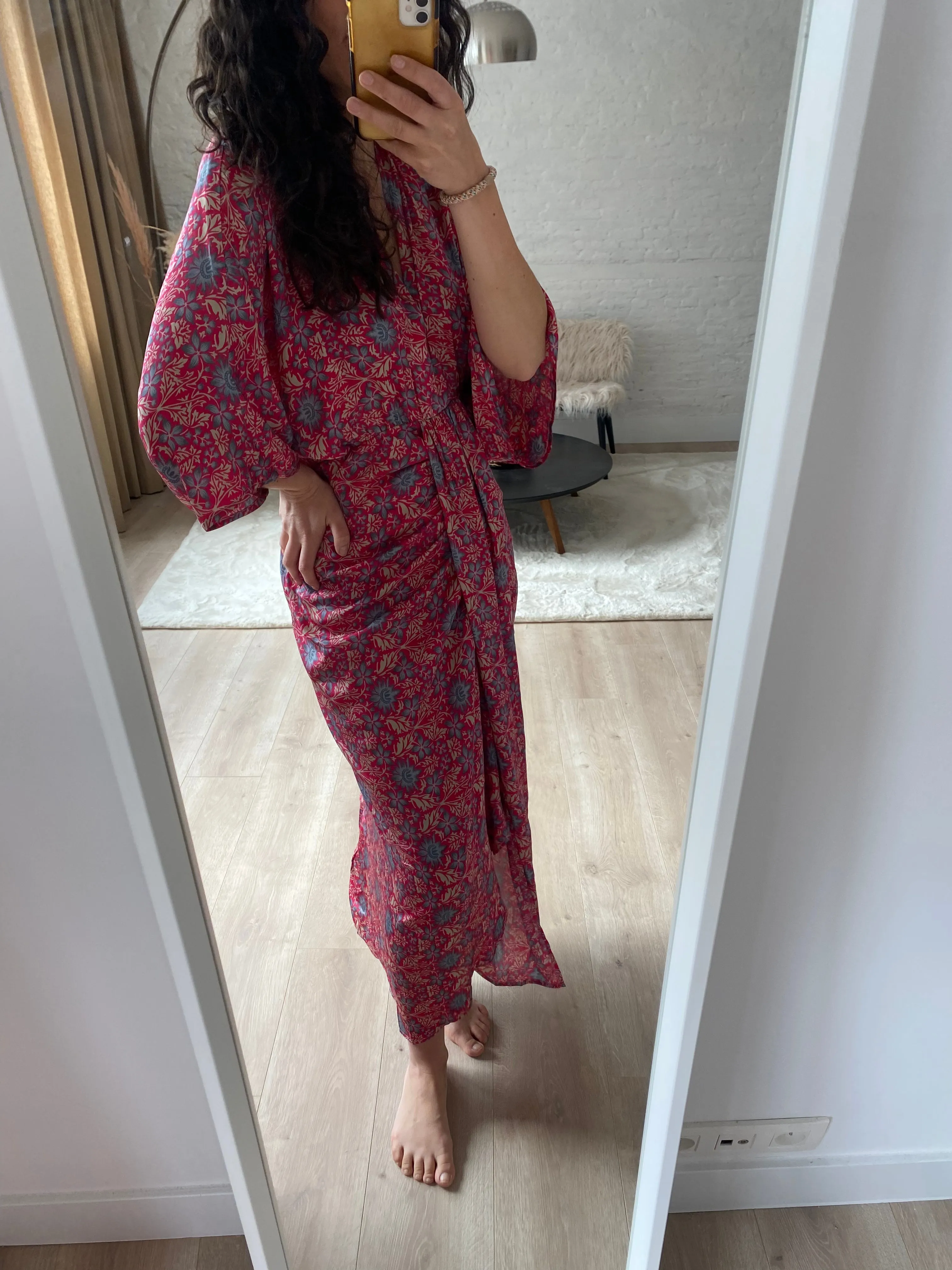 JUNO LONG DRESS - PINK - SISSEL EDELBO