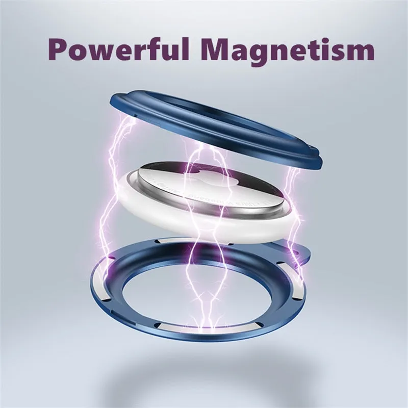 Magnetic Metal Protective Airtag Case For Apple Airtag