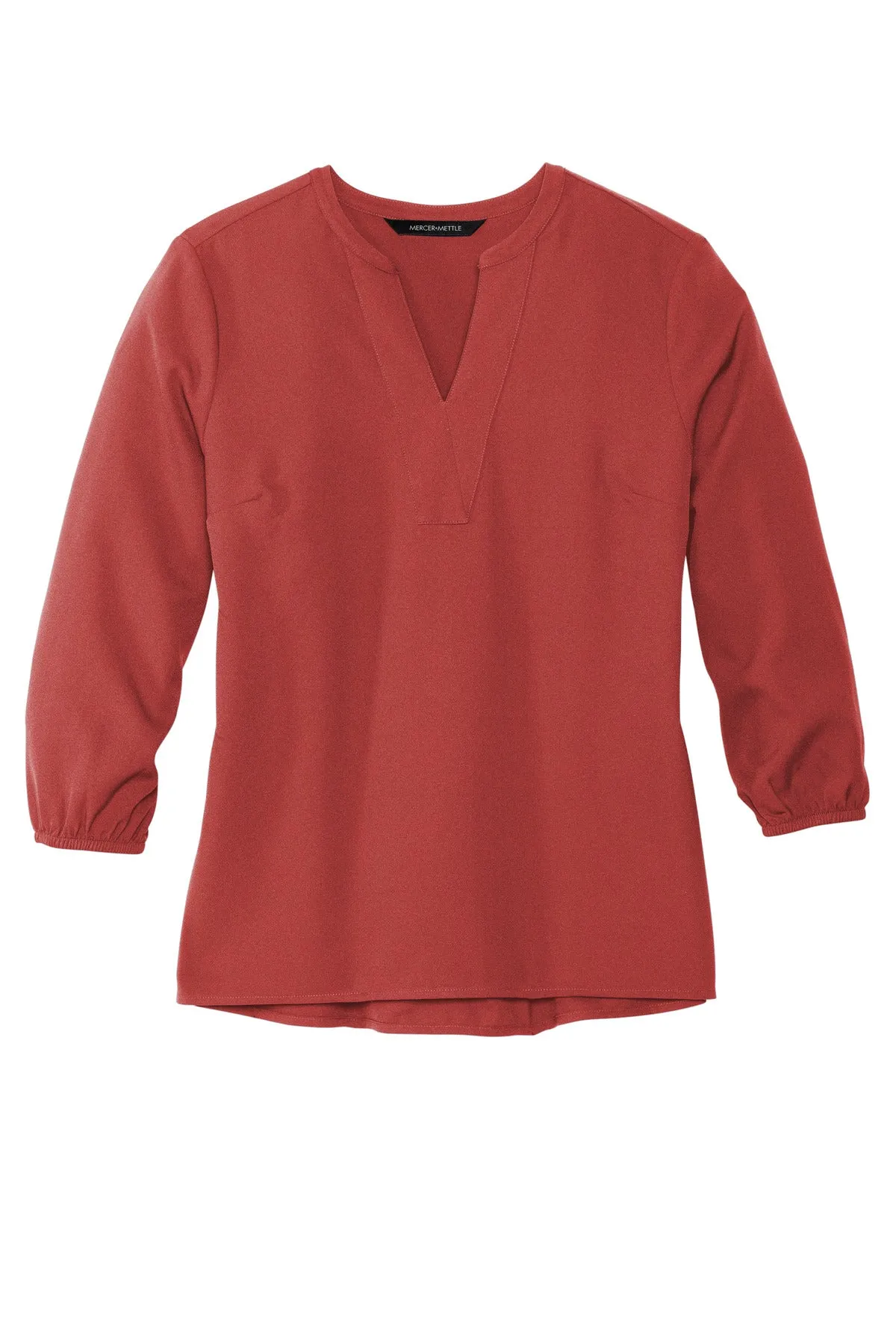 Mercer Mettle™ Women's Stretch Crepe 3/4-Sleeve Blouse MM2011