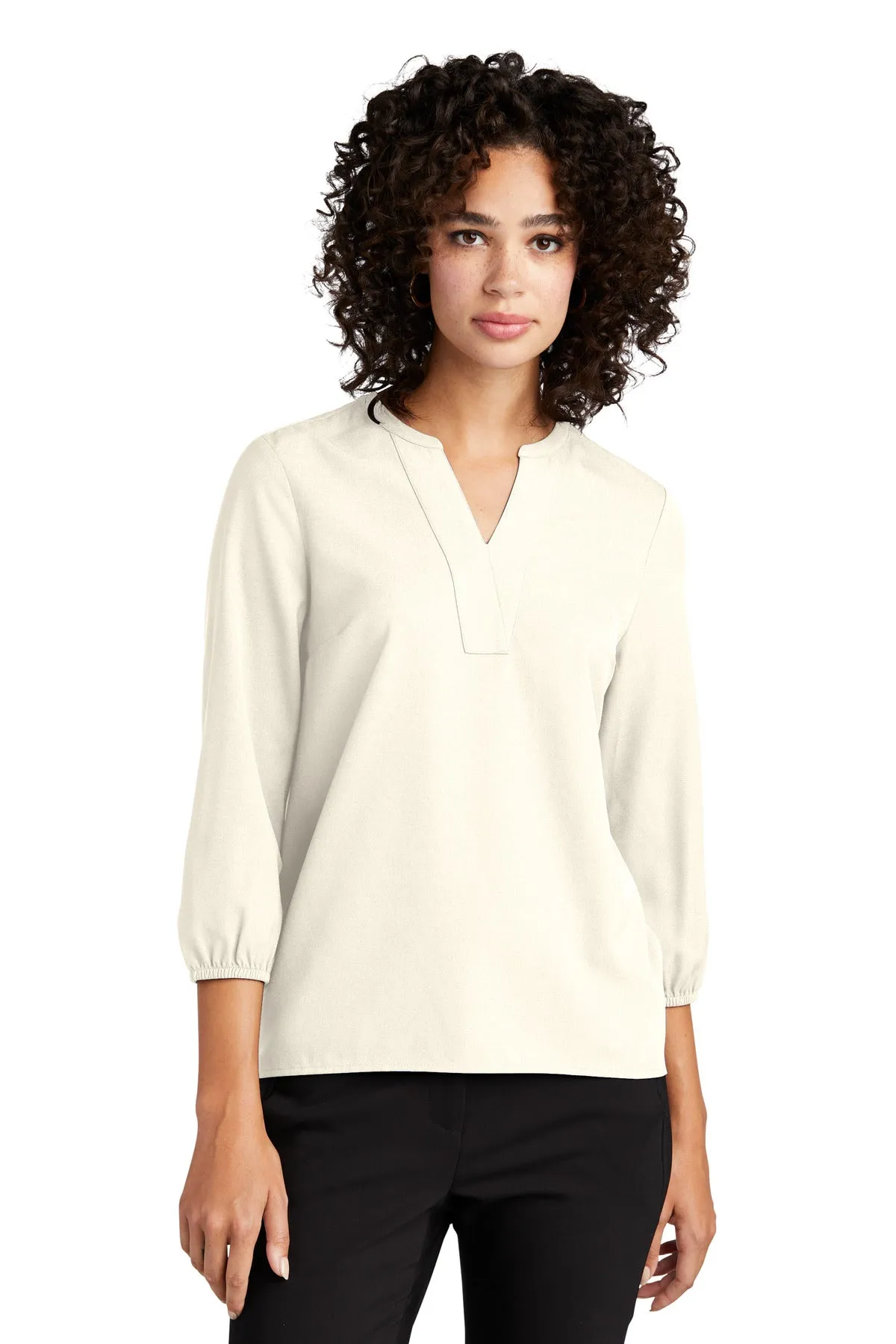 Mercer Mettle™ Women's Stretch Crepe 3/4-Sleeve Blouse MM2011