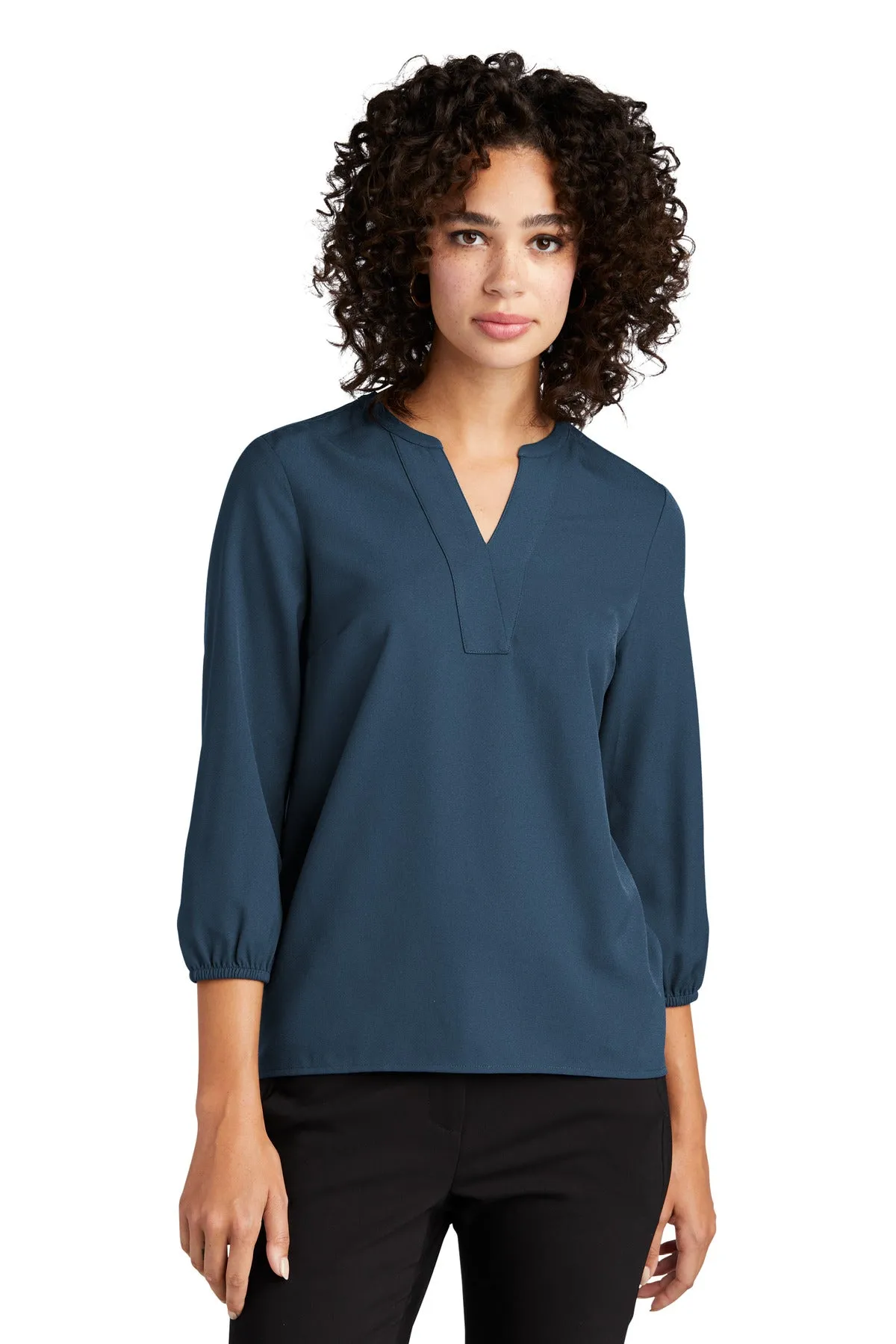 Mercer Mettle™ Women's Stretch Crepe 3/4-Sleeve Blouse MM2011