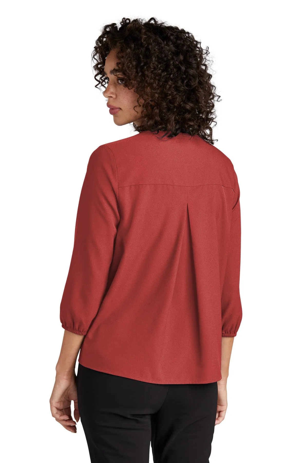 Mercer Mettle™ Women's Stretch Crepe 3/4-Sleeve Blouse MM2011