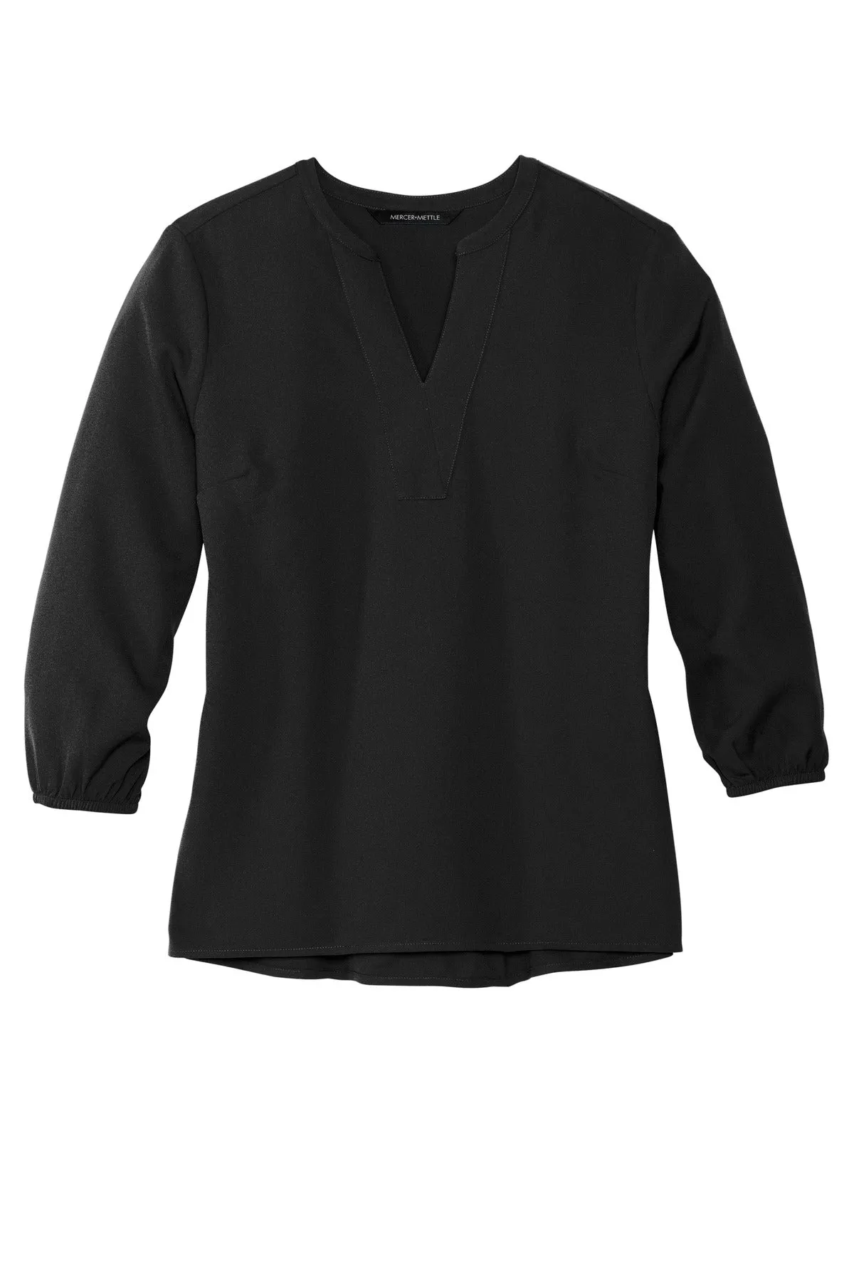 Mercer Mettle™ Women's Stretch Crepe 3/4-Sleeve Blouse MM2011