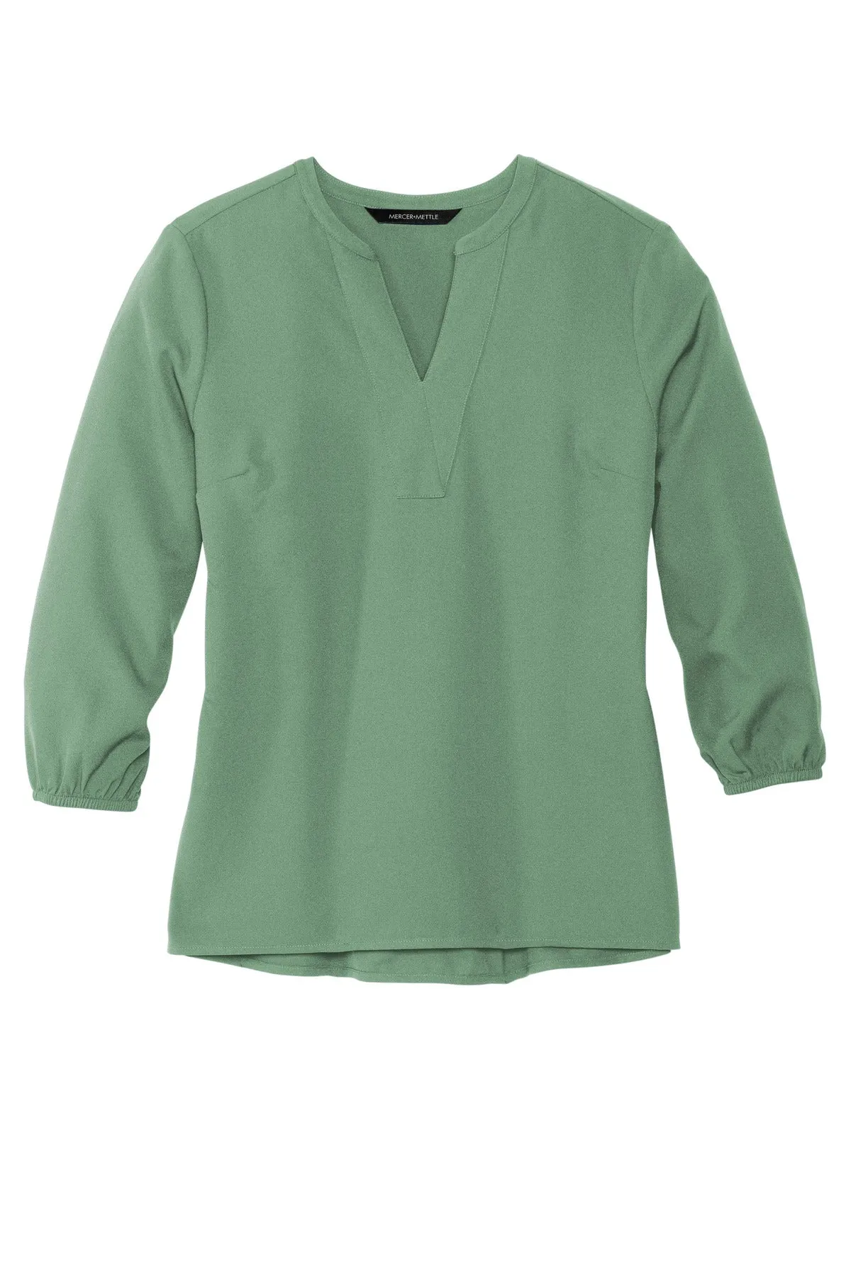 Mercer Mettle™ Women's Stretch Crepe 3/4-Sleeve Blouse MM2011
