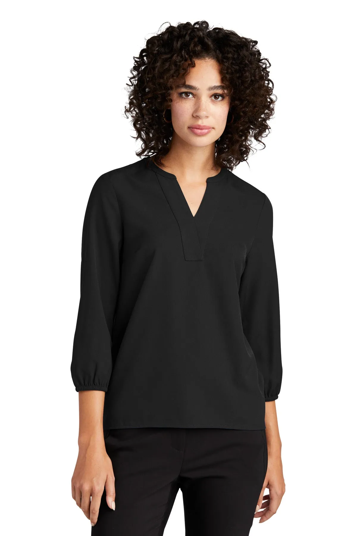 Mercer Mettle™ Women's Stretch Crepe 3/4-Sleeve Blouse MM2011