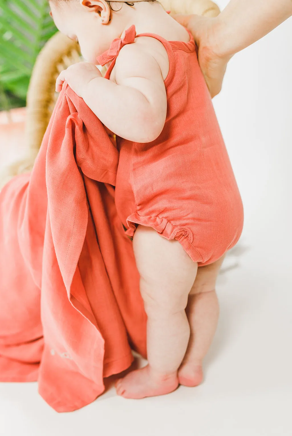 Organic Muslin Tie Bodysuit