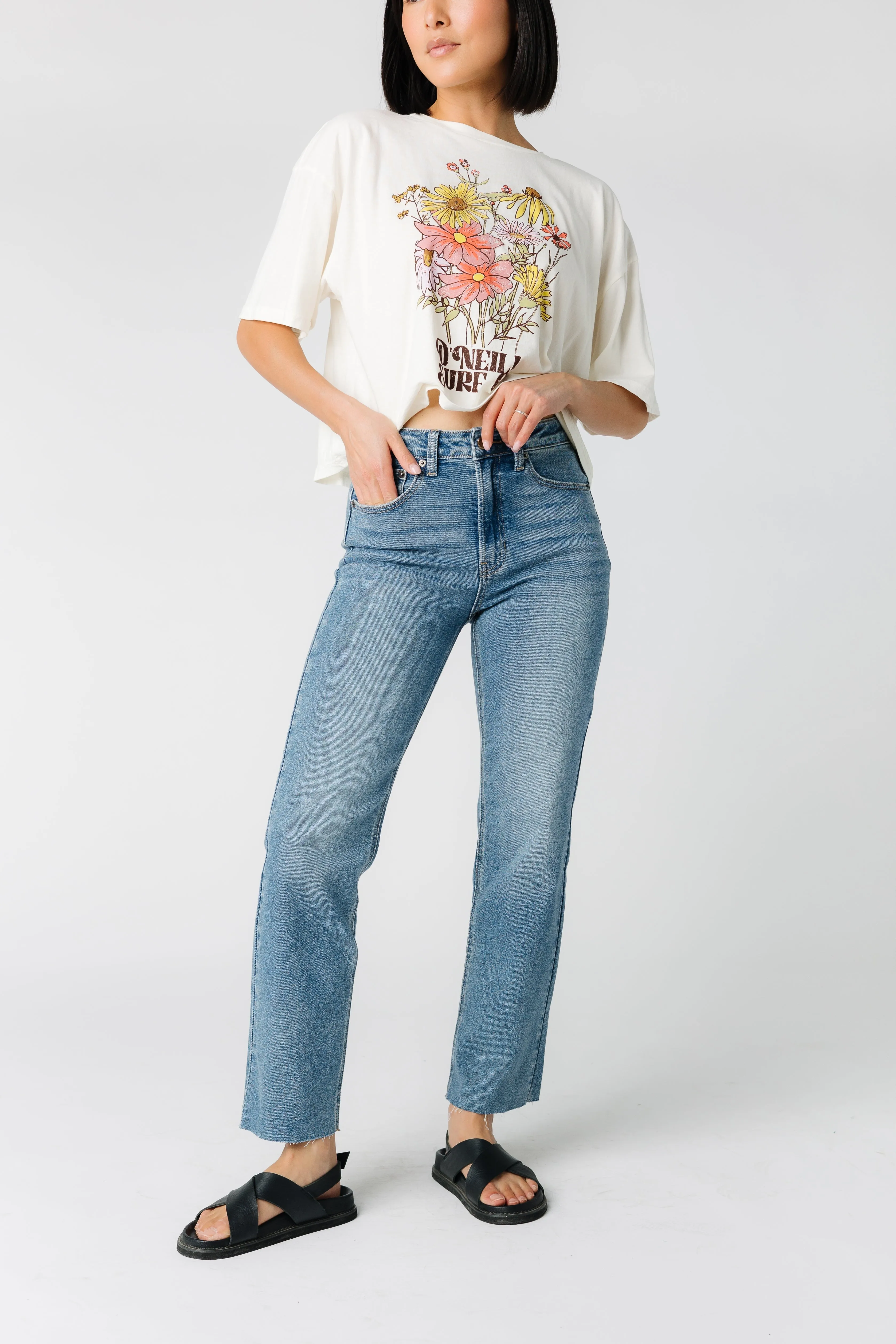 Picnic Time Straight Denim jeans