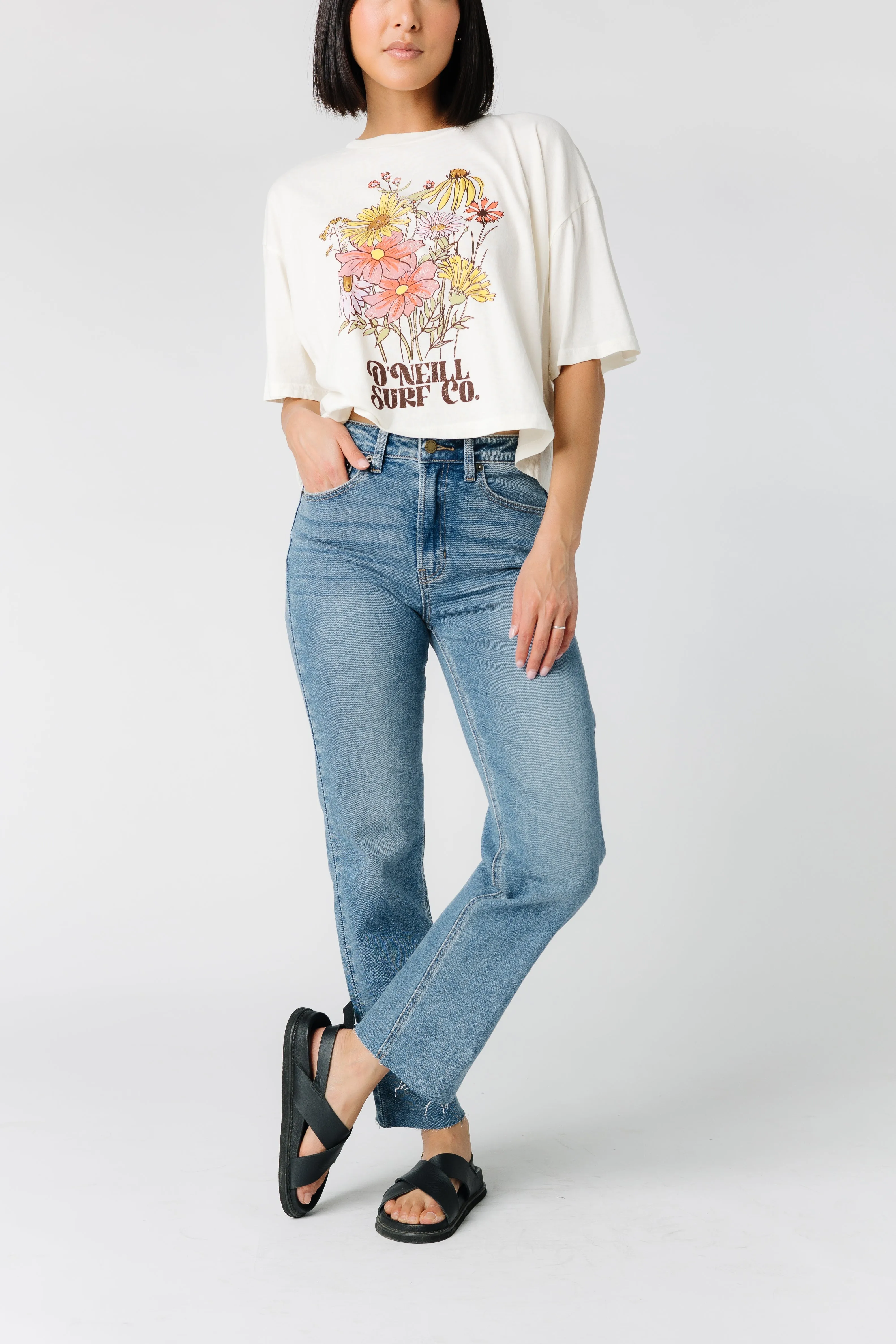 Picnic Time Straight Denim jeans