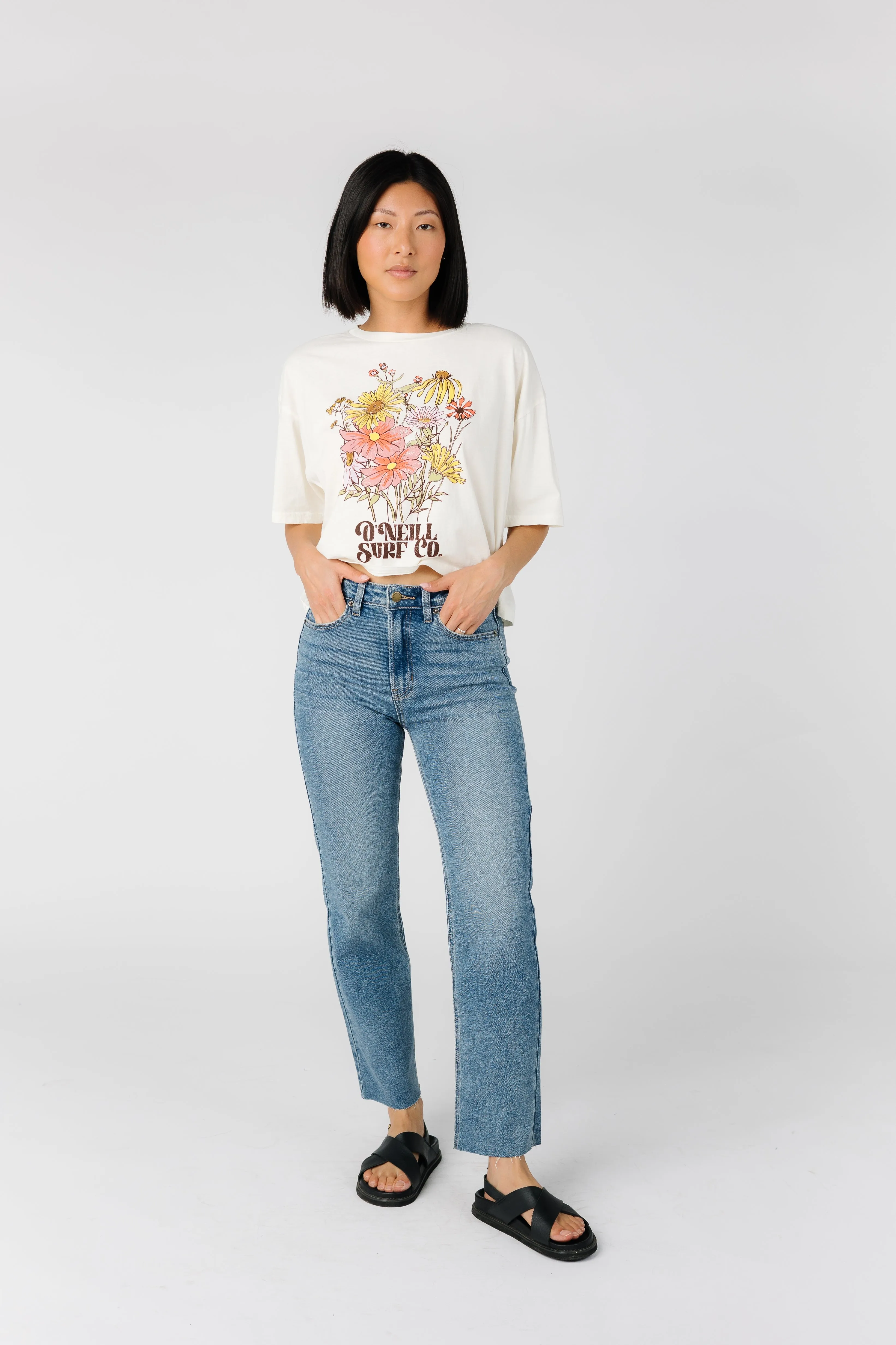 Picnic Time Straight Denim jeans
