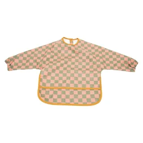 Smock Bib - Checks  Sunset    Orchard