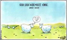 Steven Camley cartoon for The Herald - 12th September 2023 - (Print 1098)