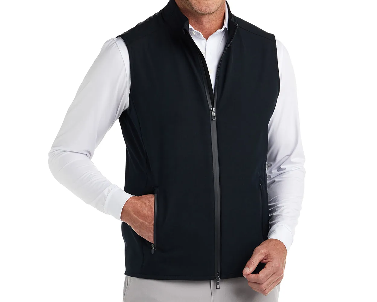 The Hayes Vest: Black