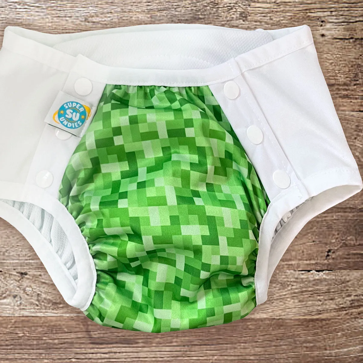 Waterproof Undies w/Snaps Size M