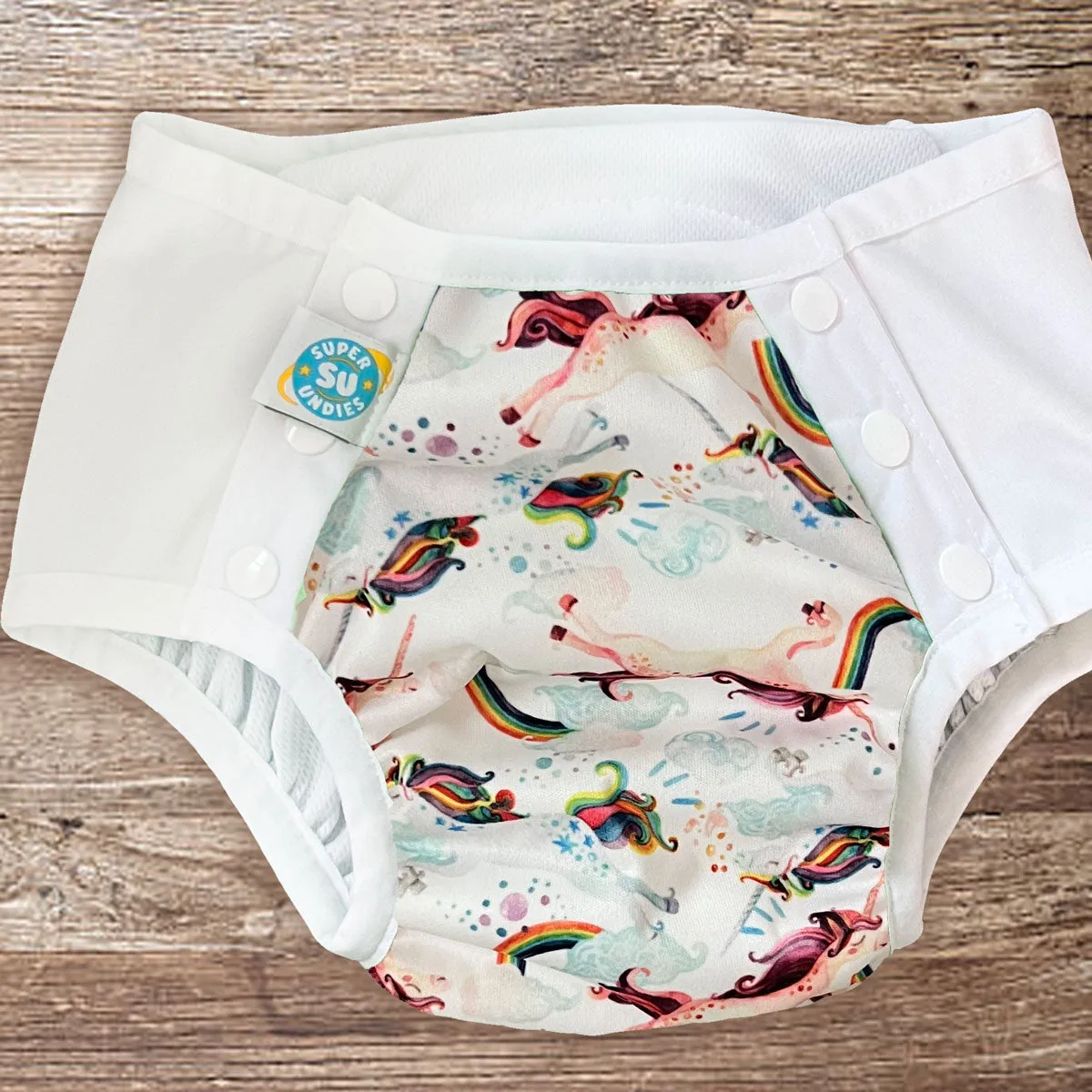 Waterproof Undies w/Snaps Size M