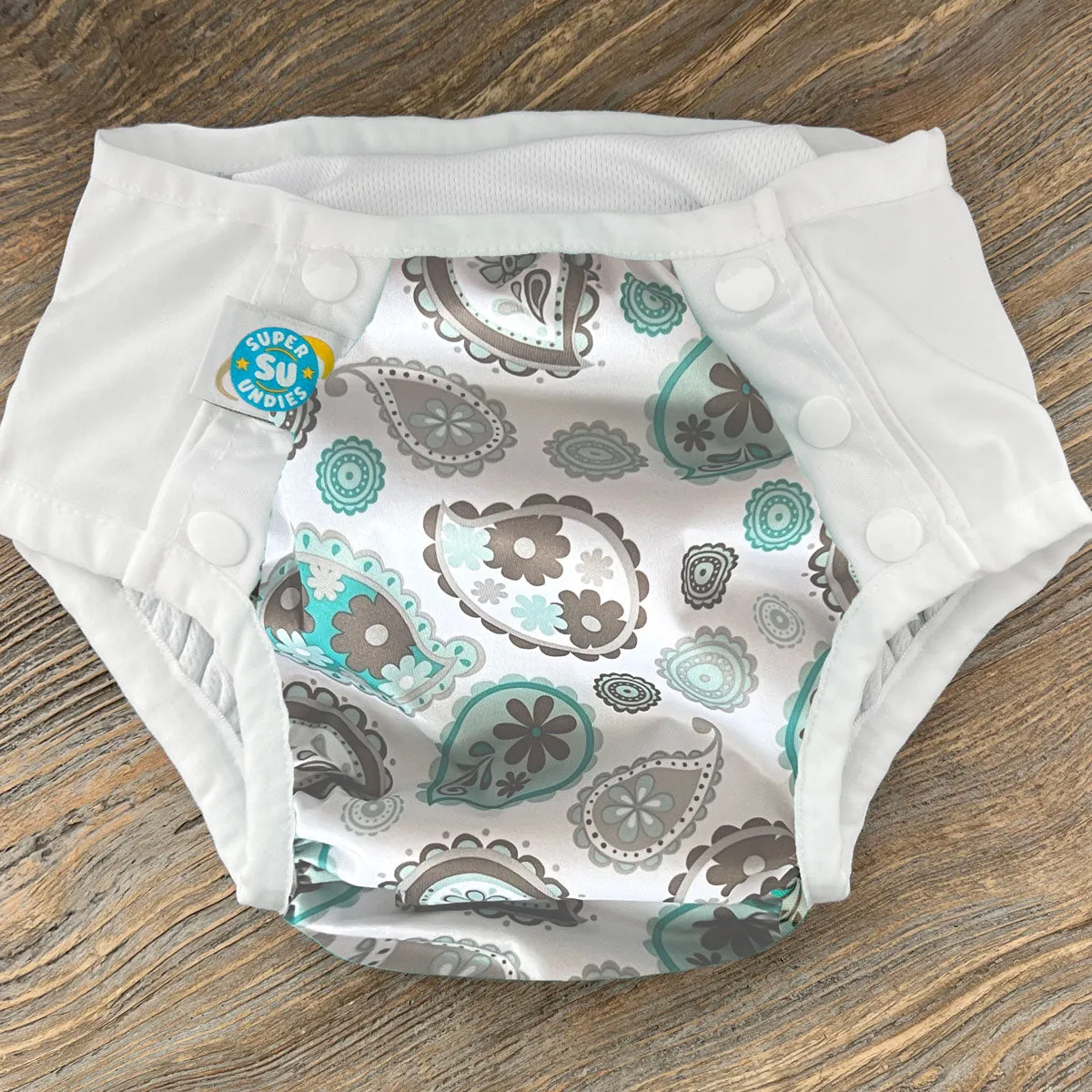 Waterproof Undies w/Snaps Size M