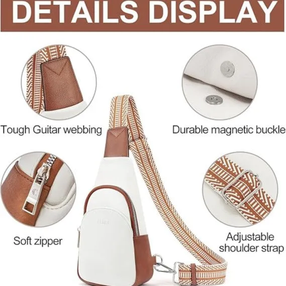 Women's Fashion European And American Style Color Matching Crossbody Bag
